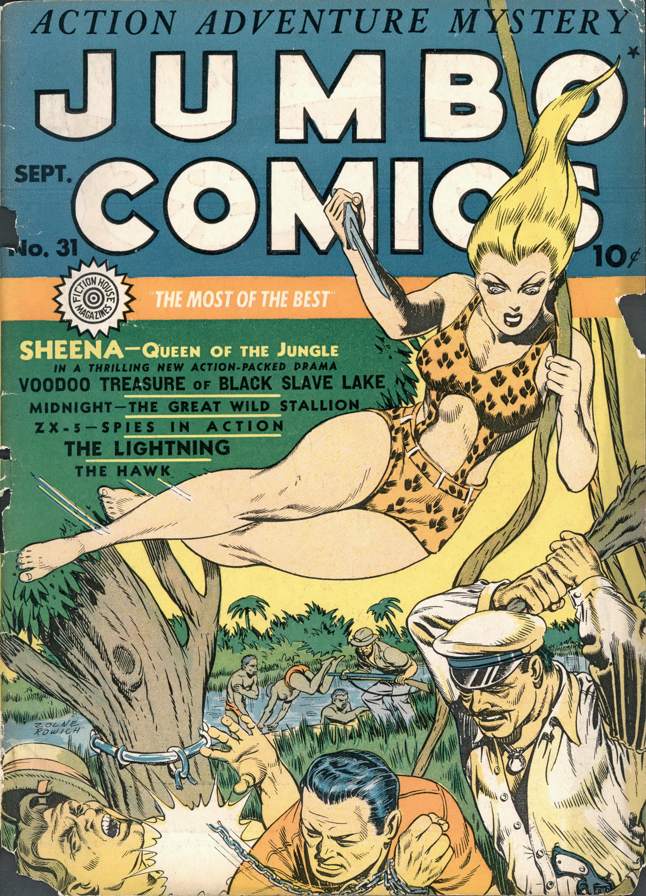 Read online Jumbo Comics comic -  Issue #31 - 1