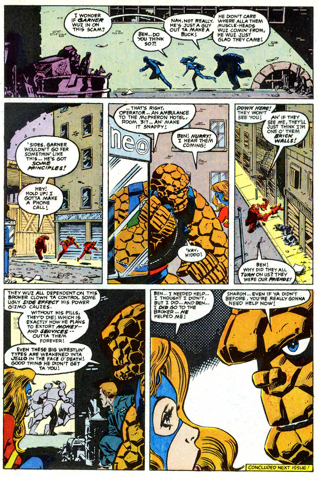 Read online The Thing comic -  Issue #35 - 23
