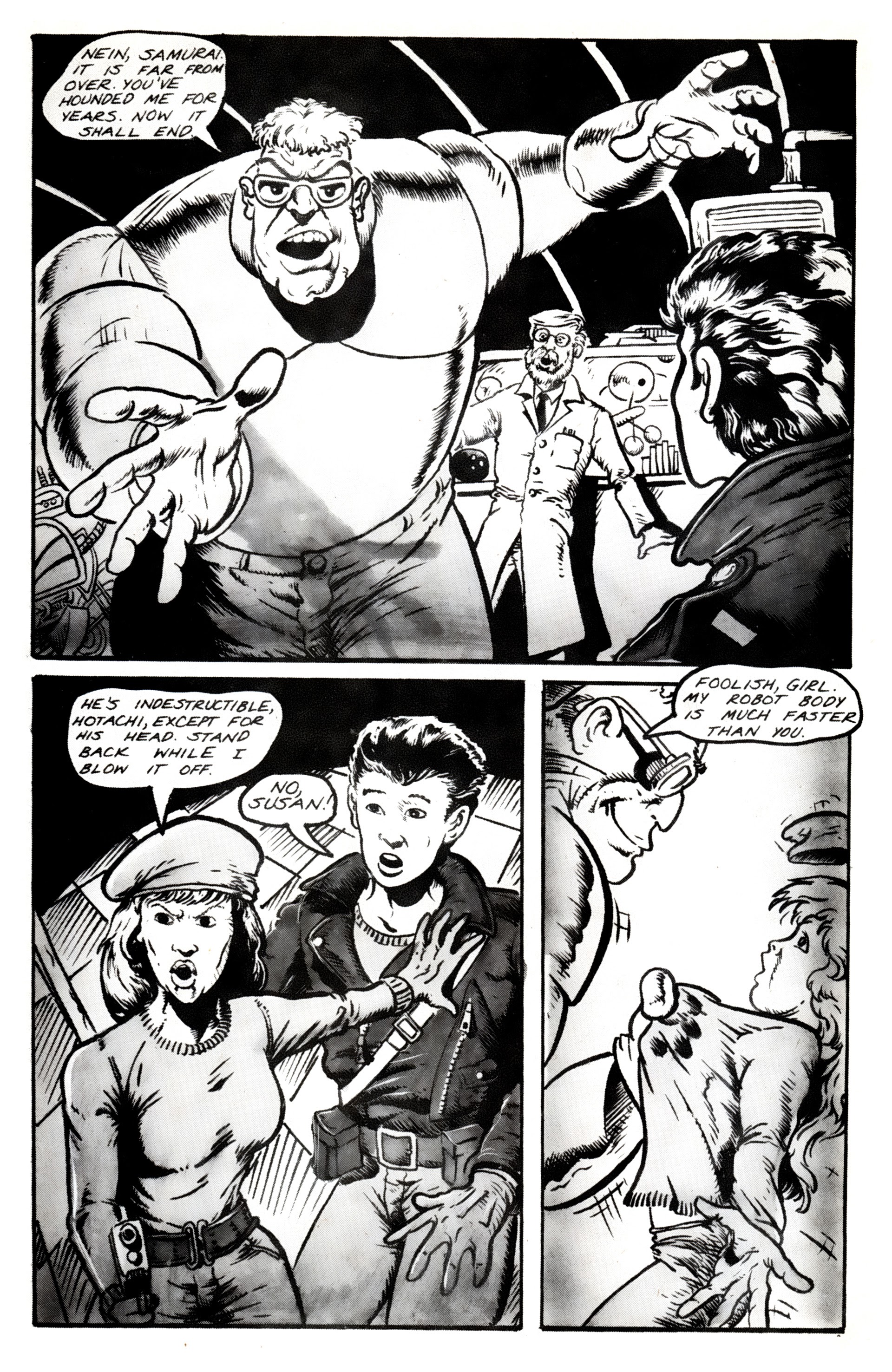 Read online Samurai (1988) comic -  Issue #5 - 4