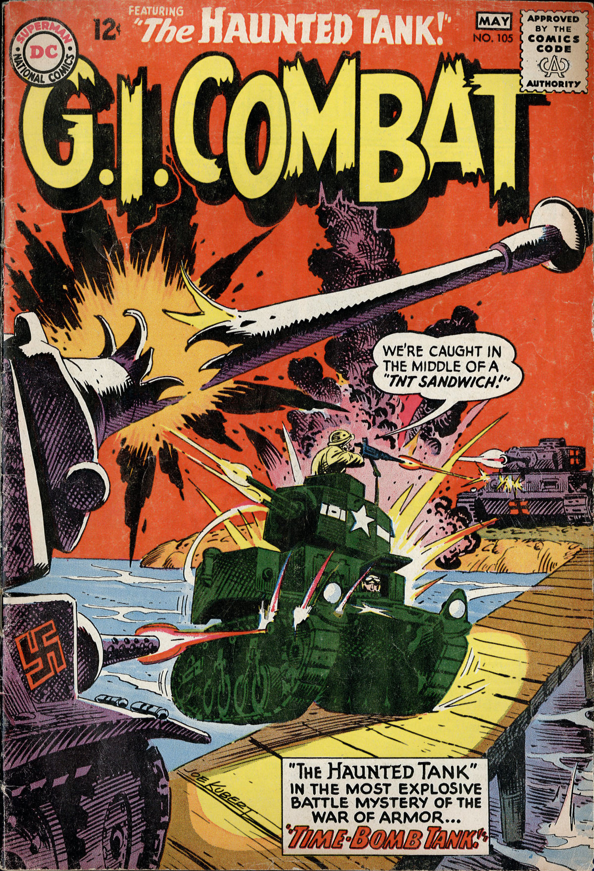 Read online G.I. Combat (1952) comic -  Issue #105 - 1