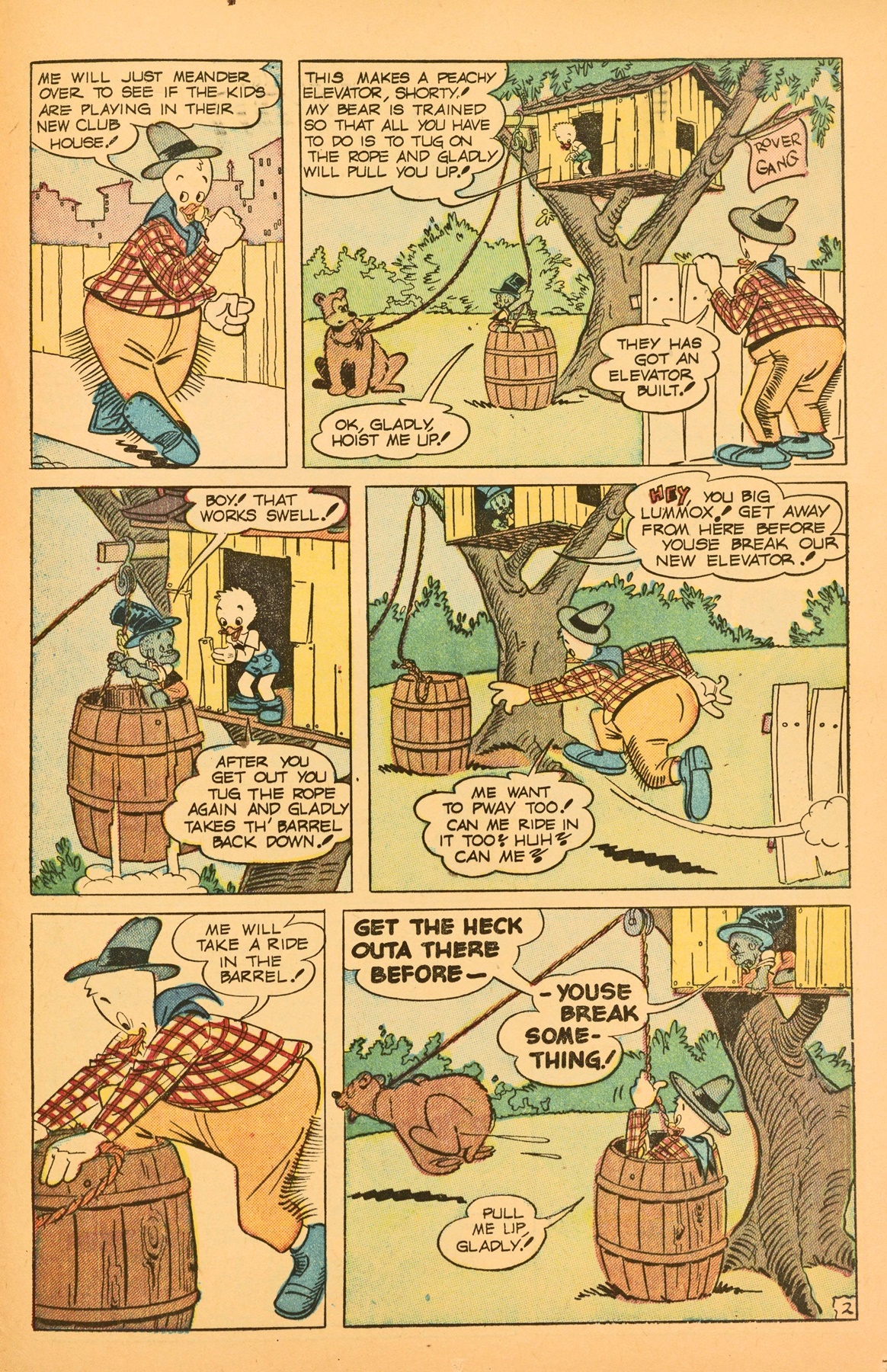 Read online Super Duck Comics comic -  Issue #53 - 25