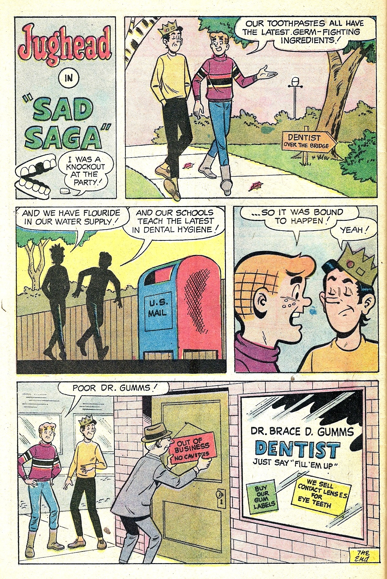 Read online Jughead's Jokes comic -  Issue #34 - 48