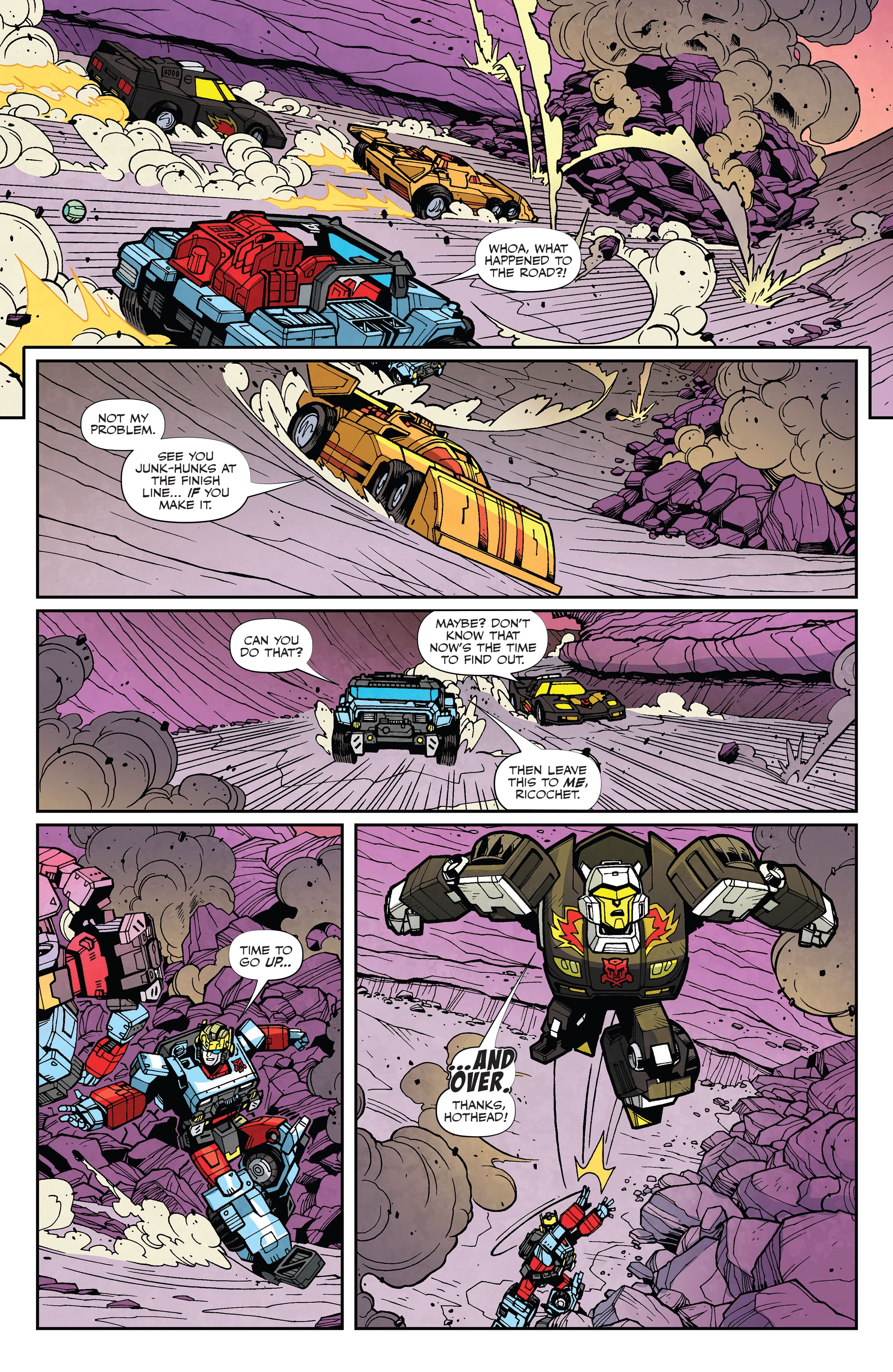 Read online Transformers: Wreckers-Tread and Circuits comic -  Issue #3 - 10