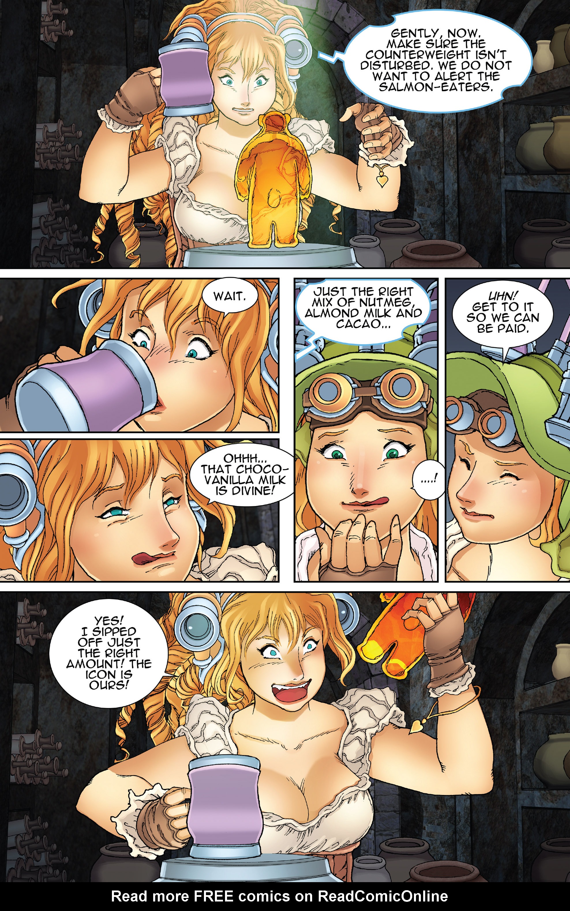 Read online Free Comic Book Day 2015 comic -  Issue # Steampunk Goldilocks - 17