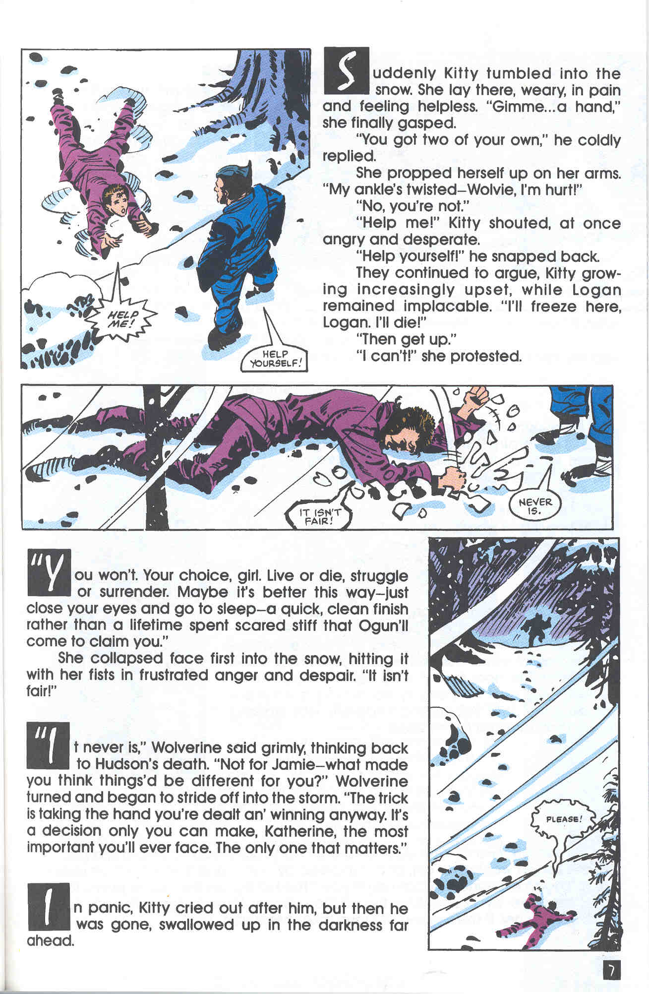 Read online Wolverine Saga comic -  Issue #4 - 9