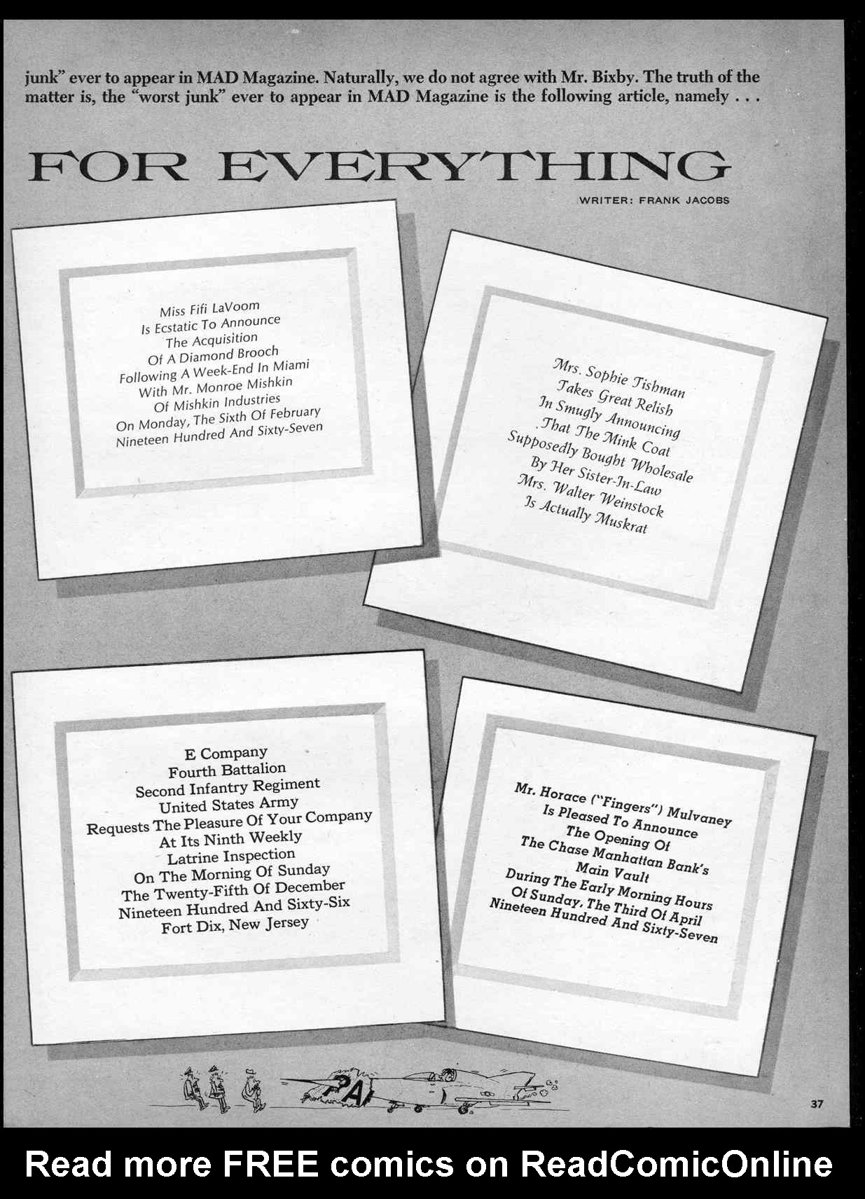 Read online MAD comic -  Issue #116 - 39