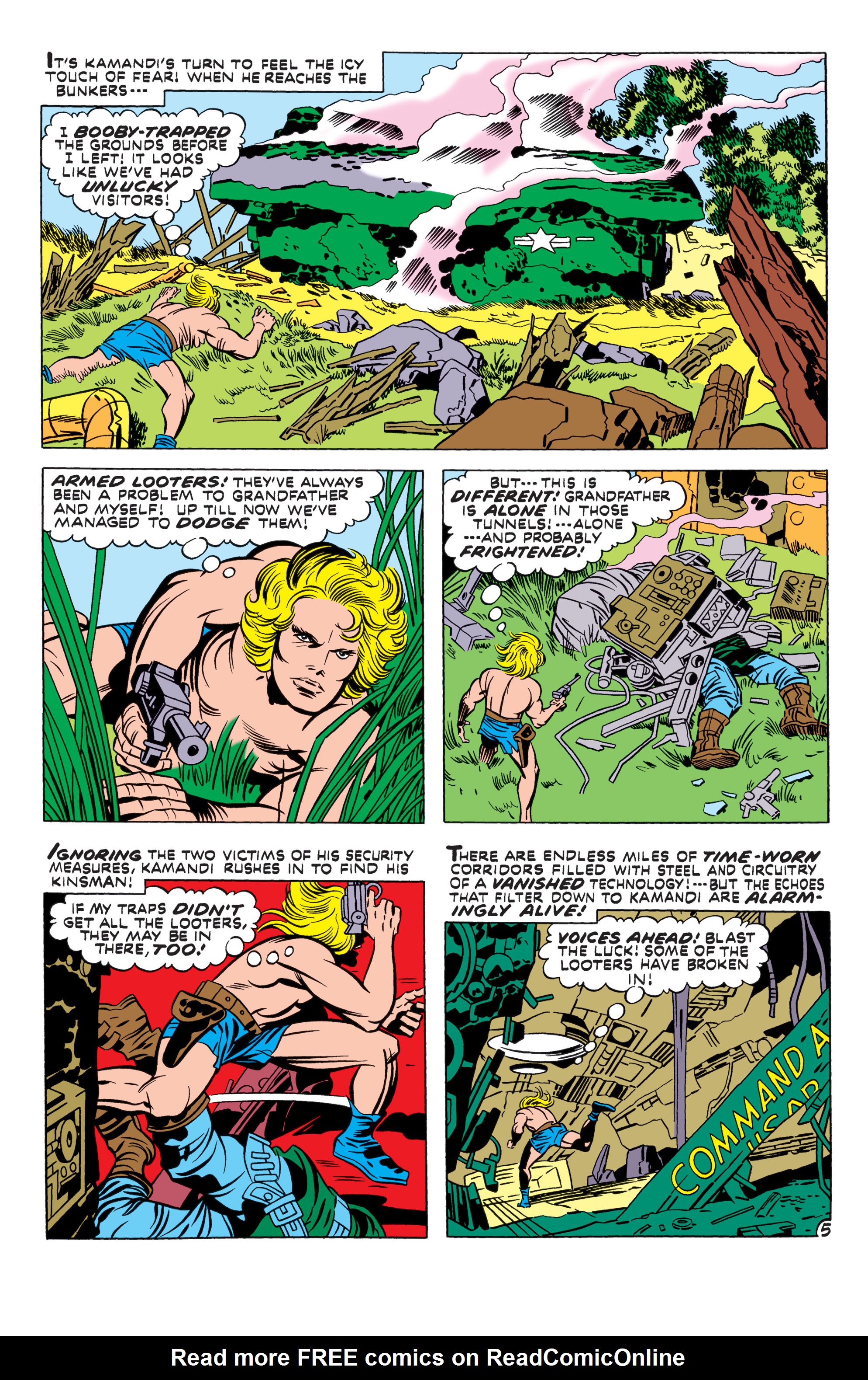 Read online The Kamandi Challenge comic -  Issue # _Special - 30