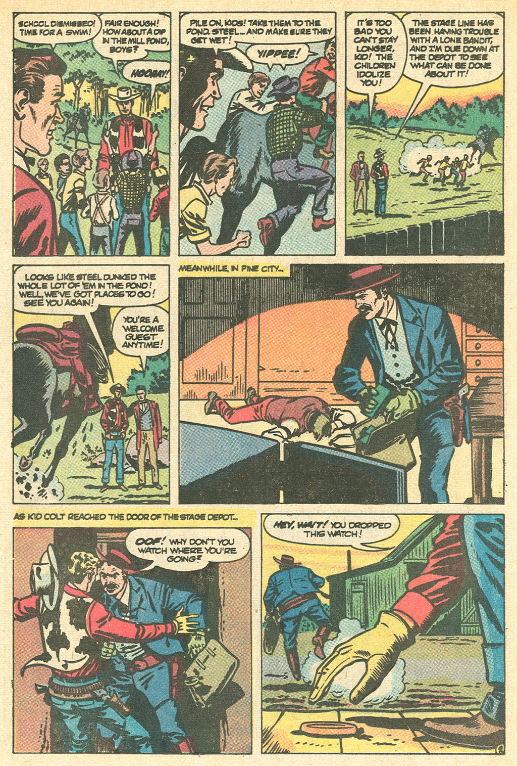 Read online Kid Colt Outlaw comic -  Issue #150 - 12