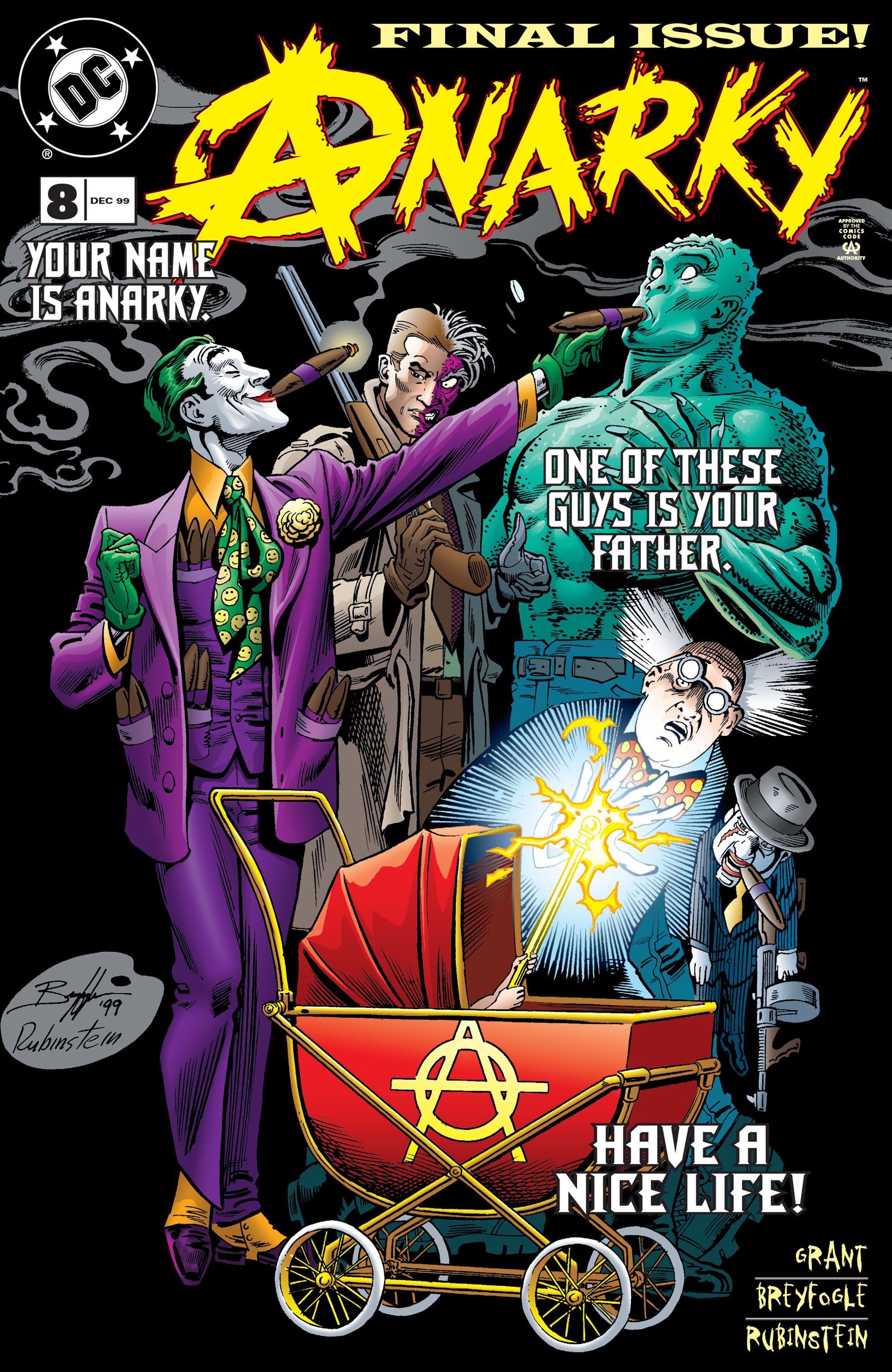 Read online Anarky (1999) comic -  Issue #8 - 1