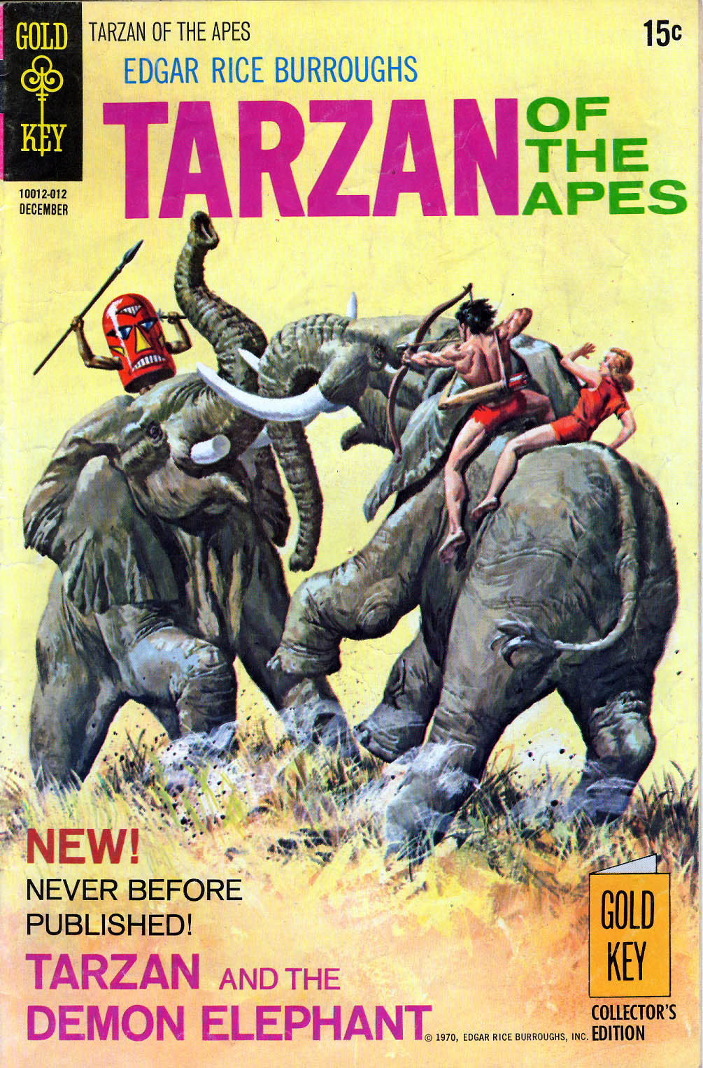 Read online Tarzan (1962) comic -  Issue #197 - 1