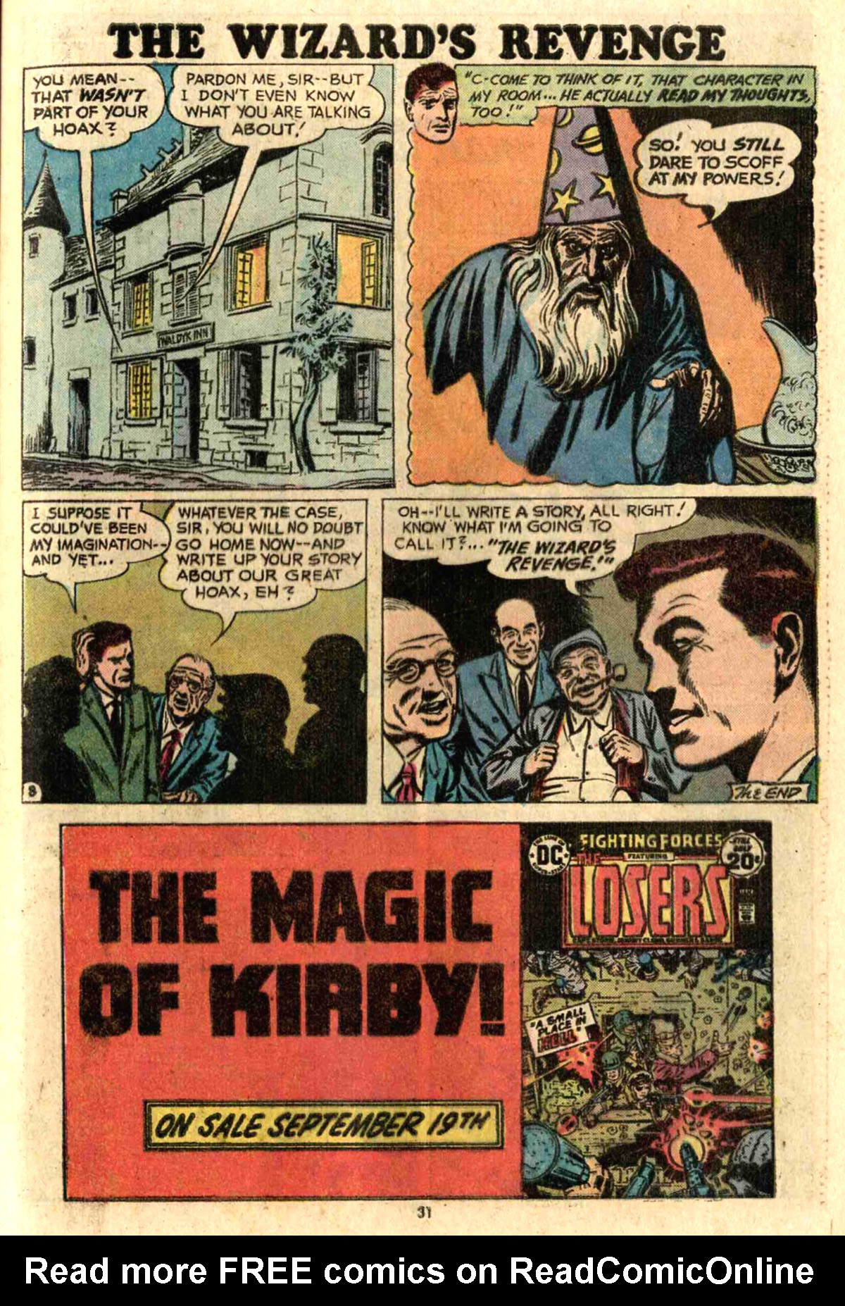 Read online House of Mystery (1951) comic -  Issue #228 - 31