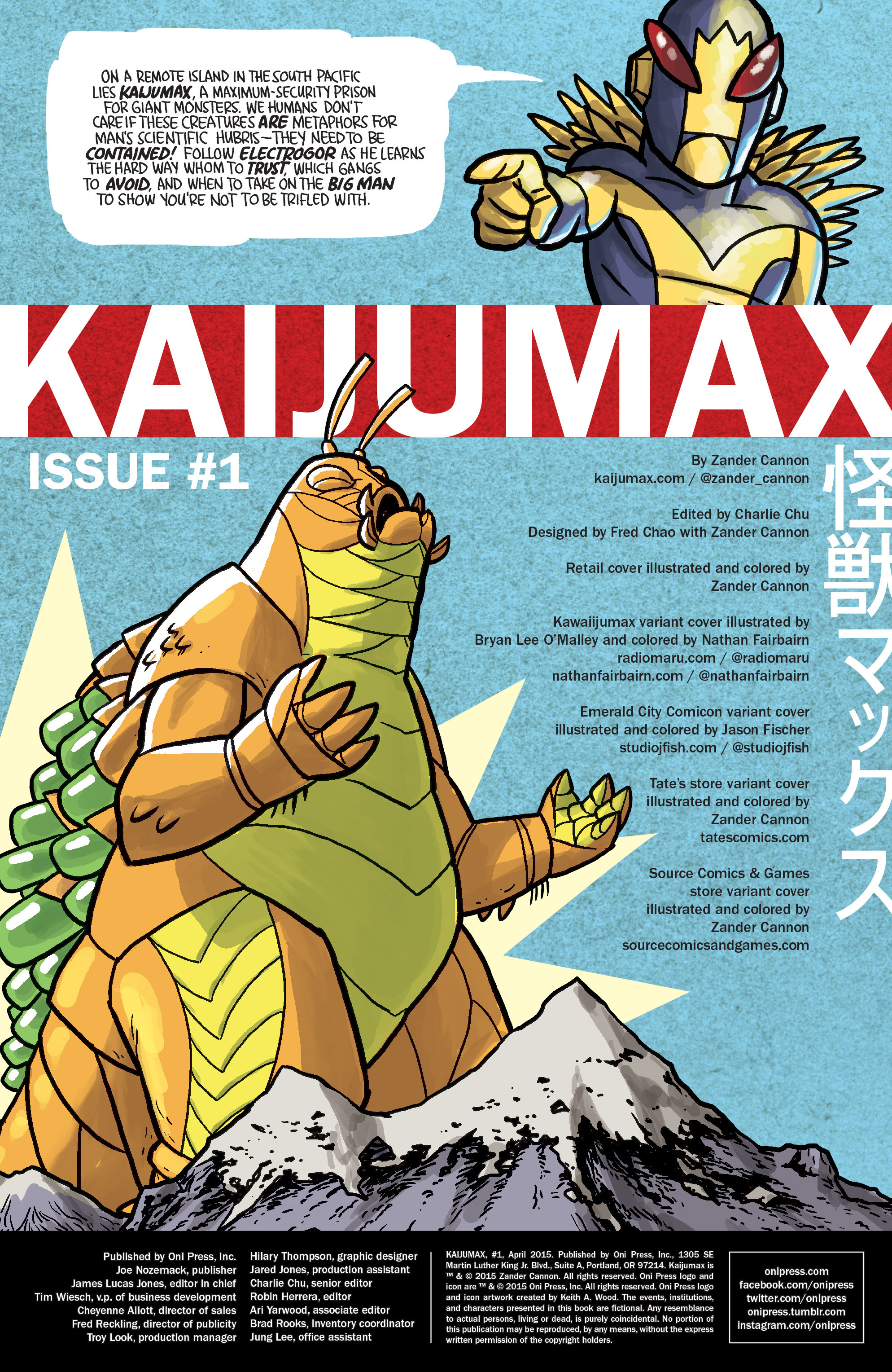 Read online Kaijumax comic -  Issue #1 - 2