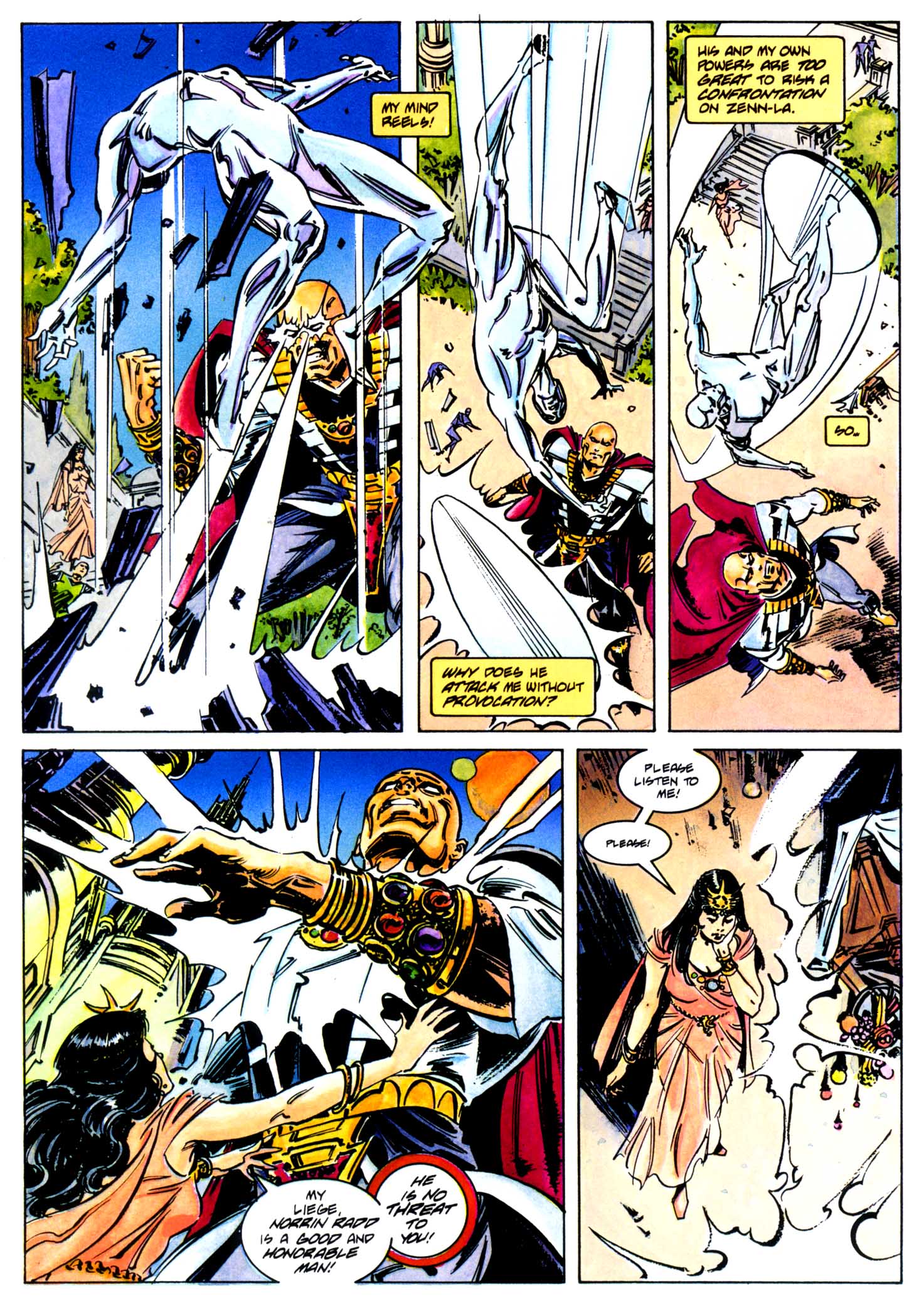 Read online Marvel Graphic Novel comic -  Issue #71 - Silver Surfer - Homecoming - 35