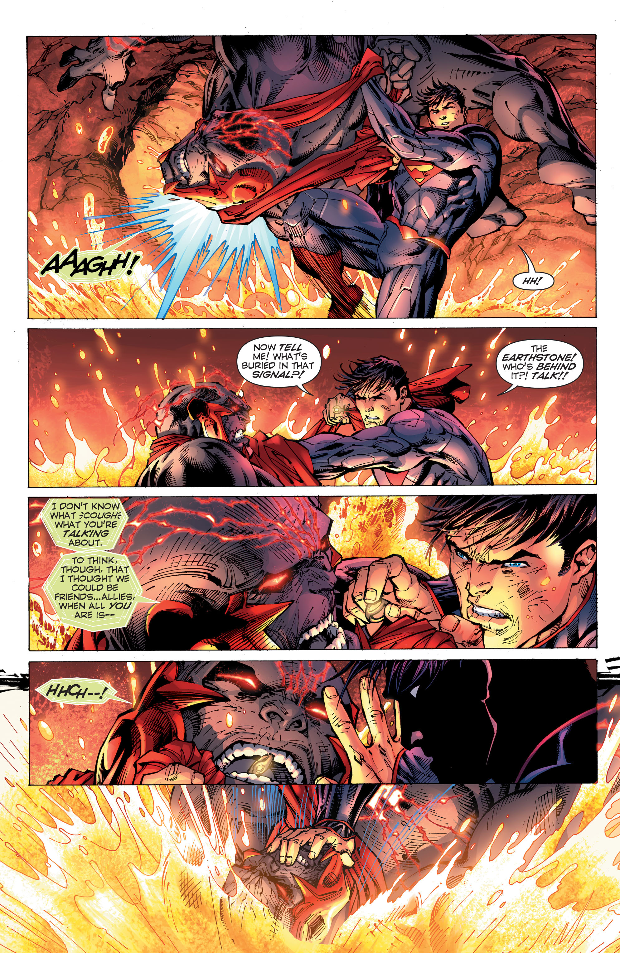 Read online Superman Unchained (2013) comic -  Issue #8 - 19