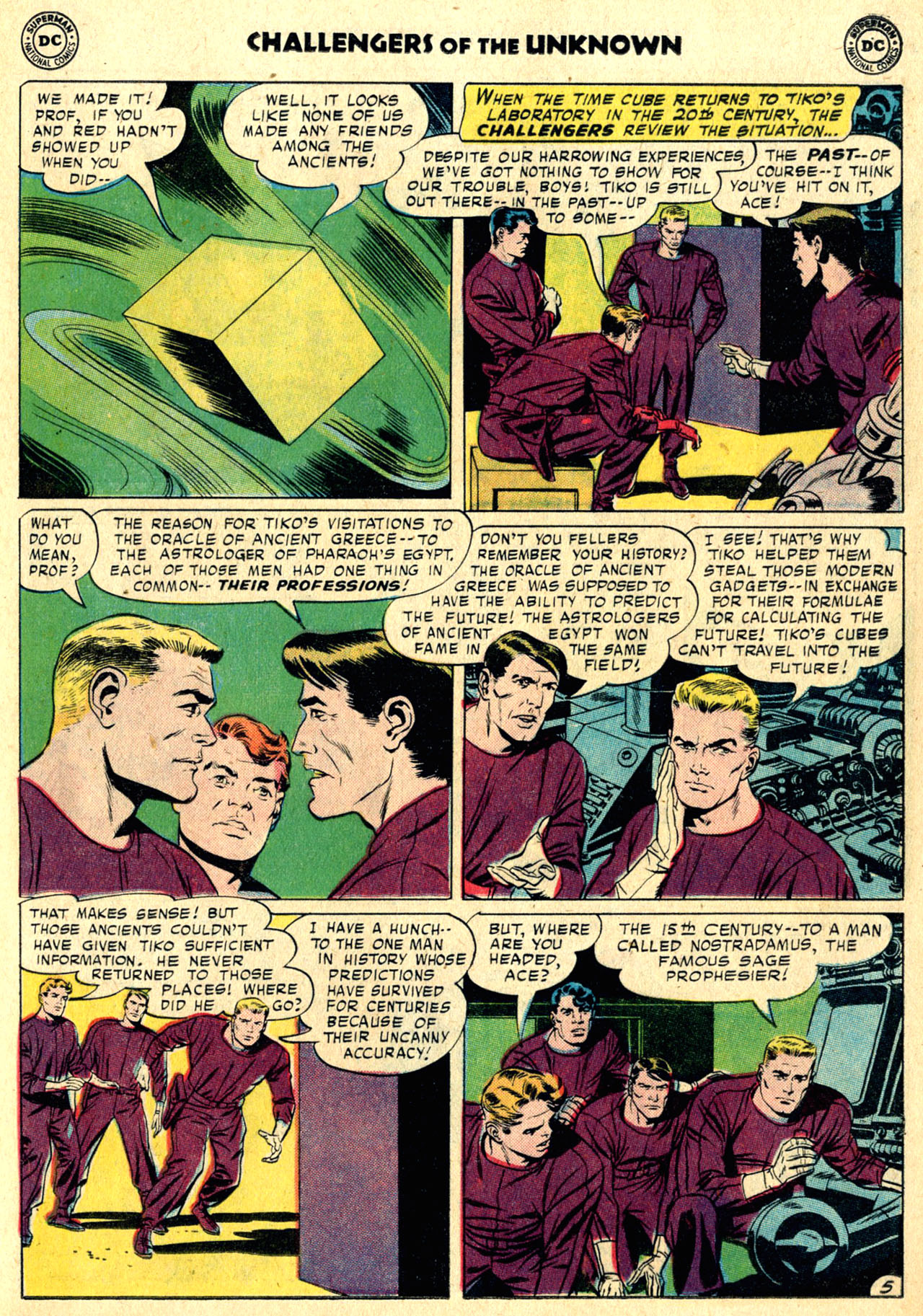 Challengers of the Unknown (1958) Issue #4 #4 - English 21