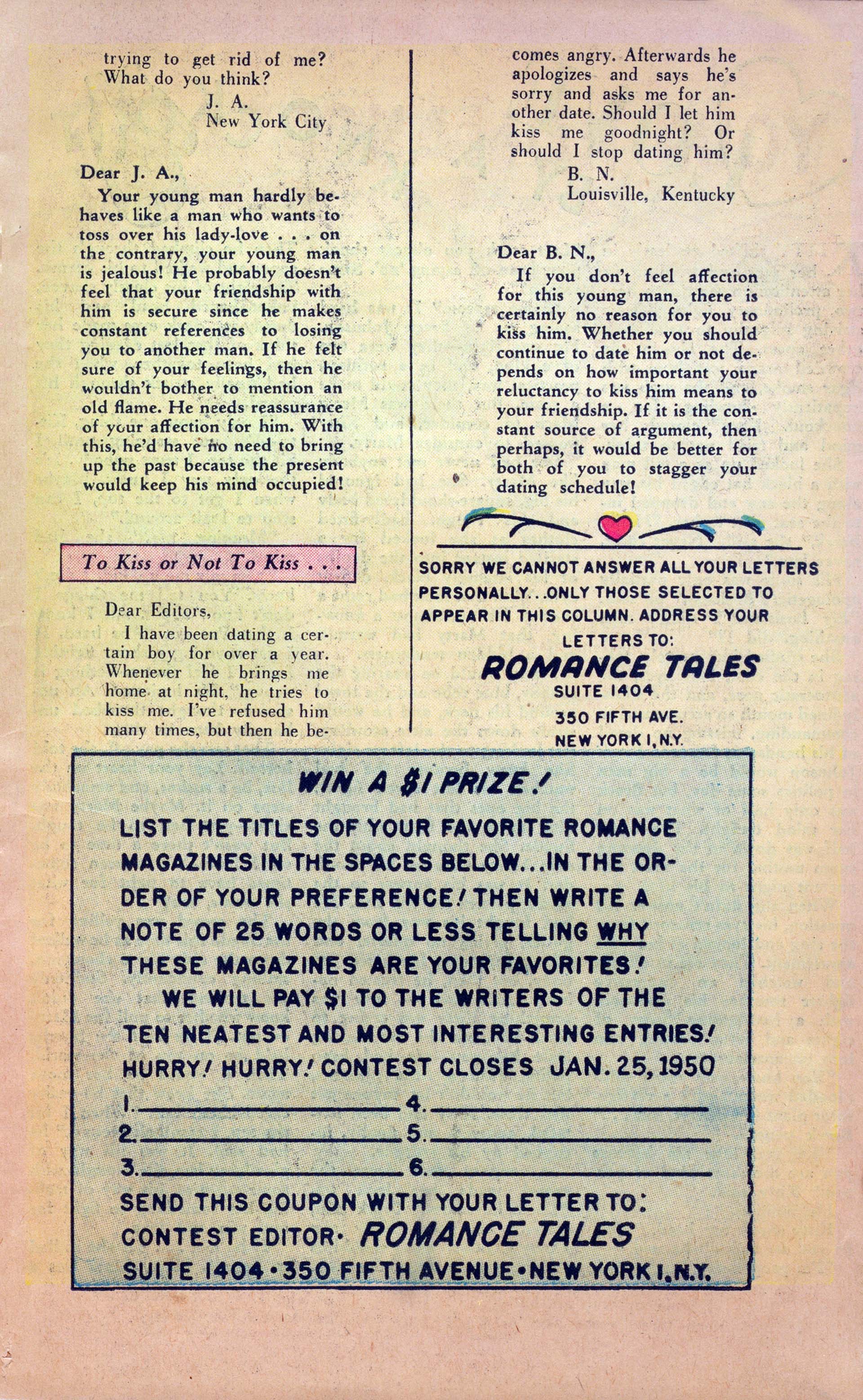 Read online Romance Tales comic -  Issue #8 - 11