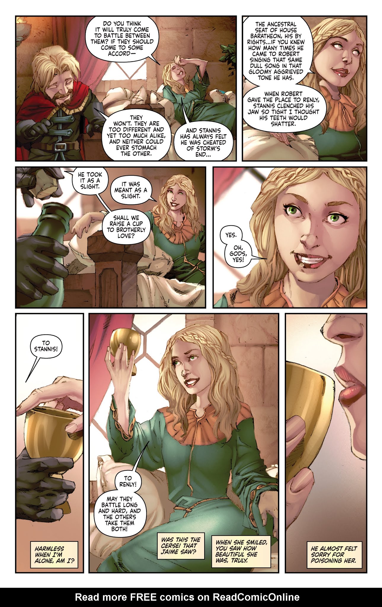 Read online A Clash of Kings comic -  Issue #13 - 17
