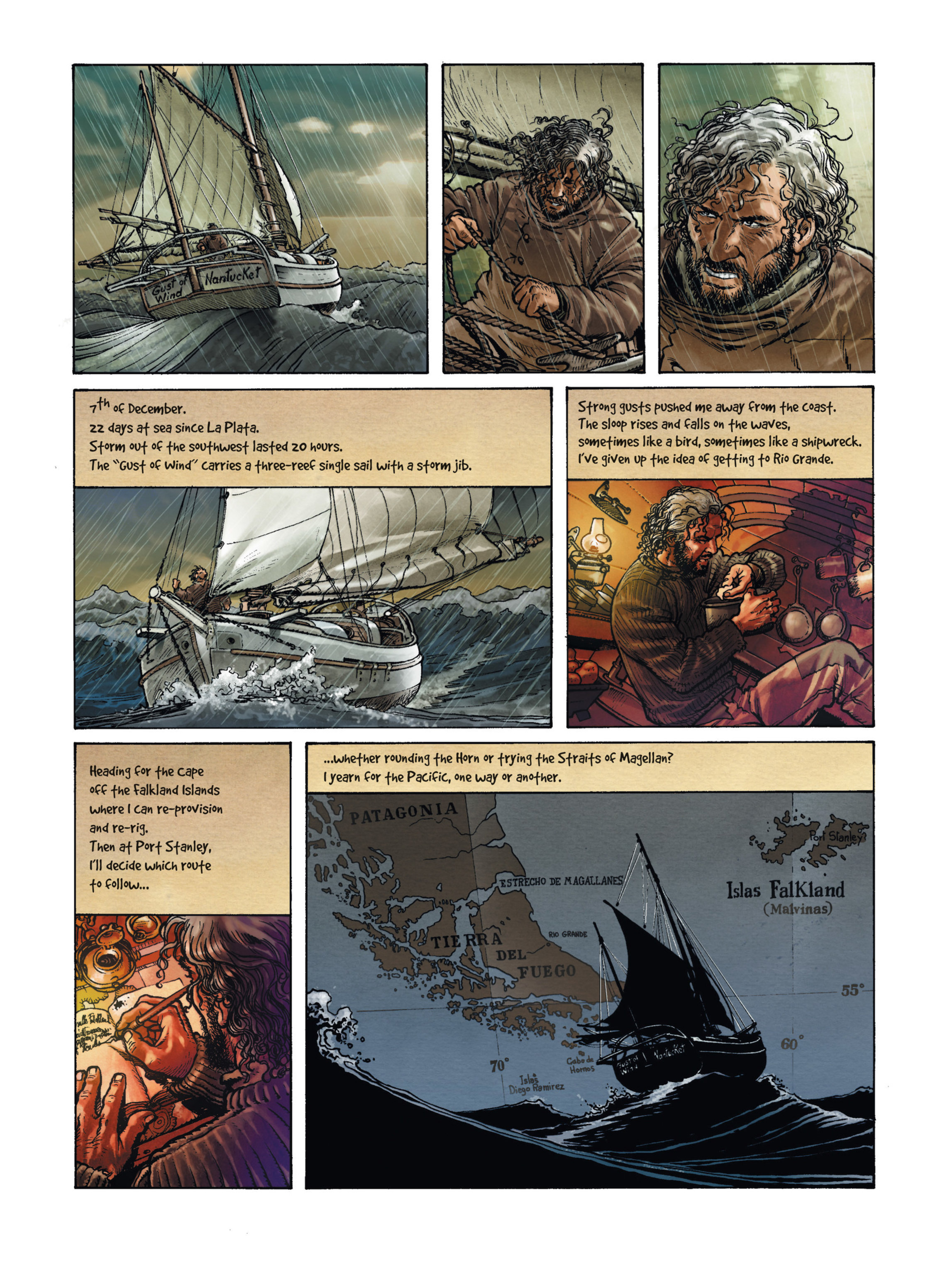 Read online Cape Horn comic -  Issue #1 - 10