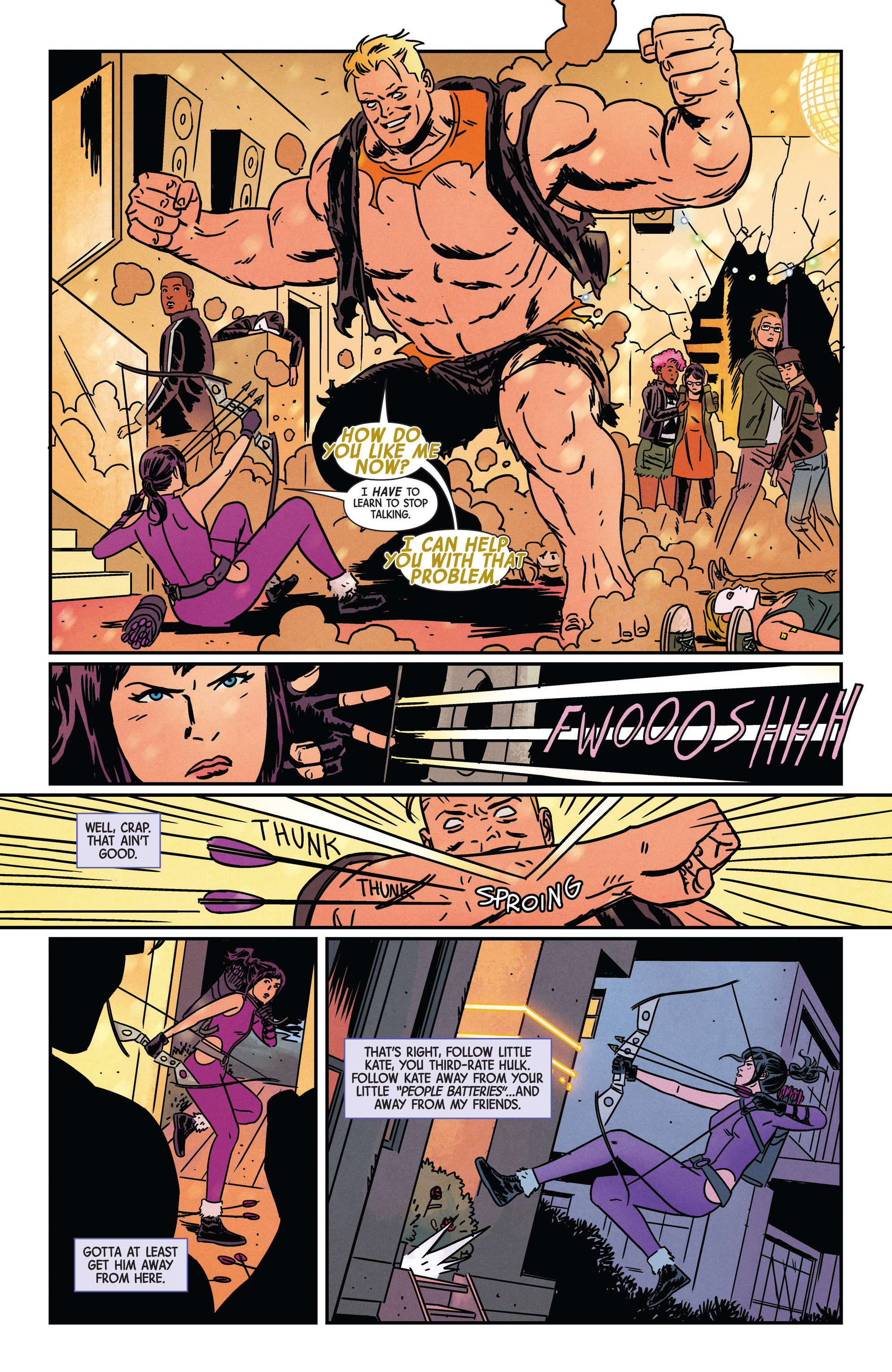 Read online Hawkeye (2016) comic -  Issue #4 - 11