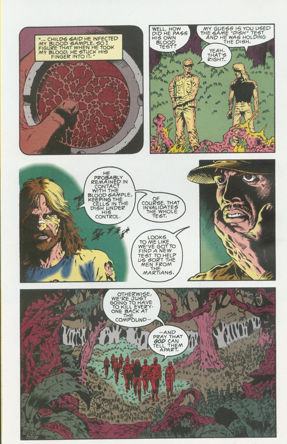 Read online The Thing From Another World: Climate of Fear comic -  Issue #4 - 10