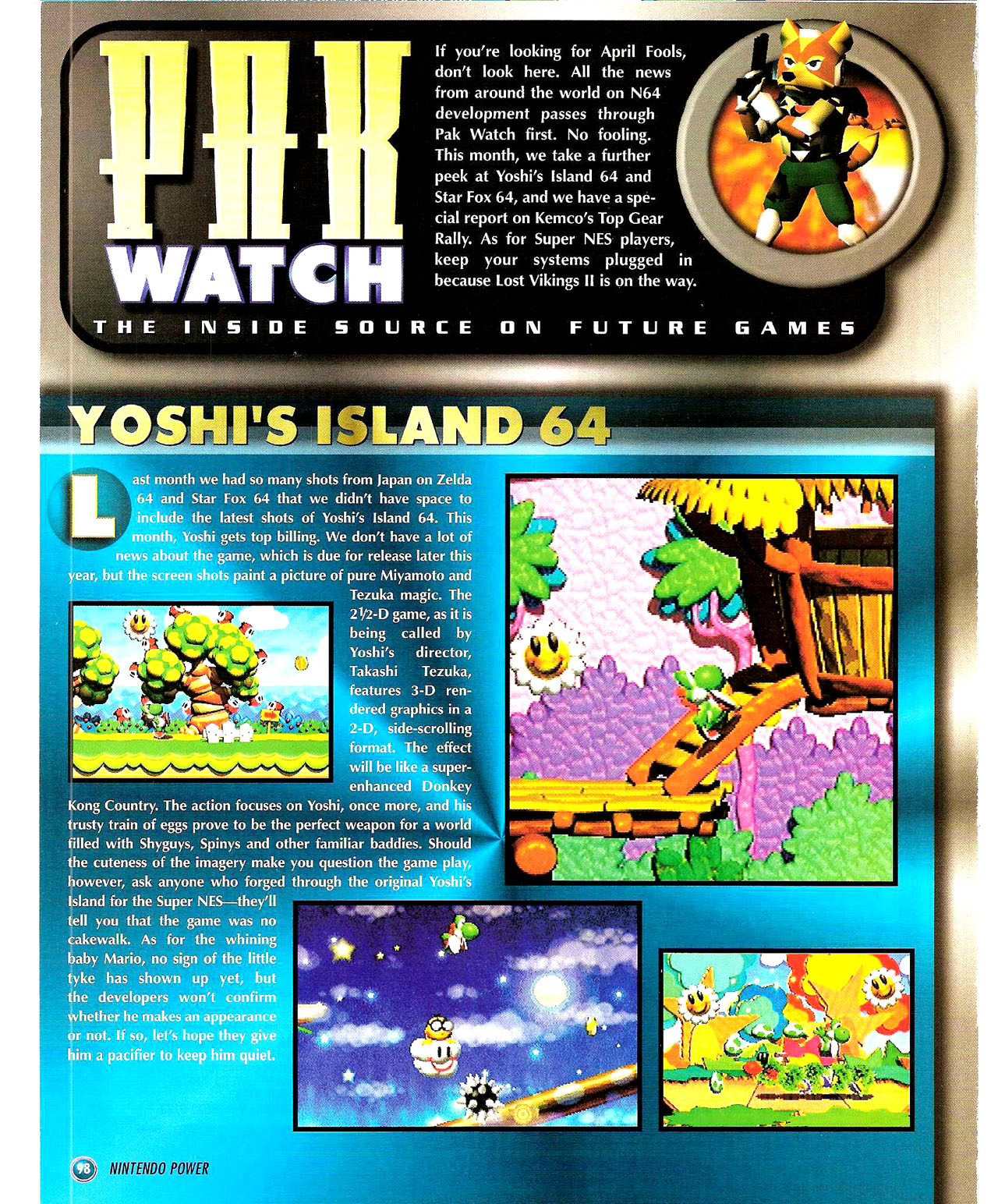 Read online Nintendo Power comic -  Issue #95 - 109
