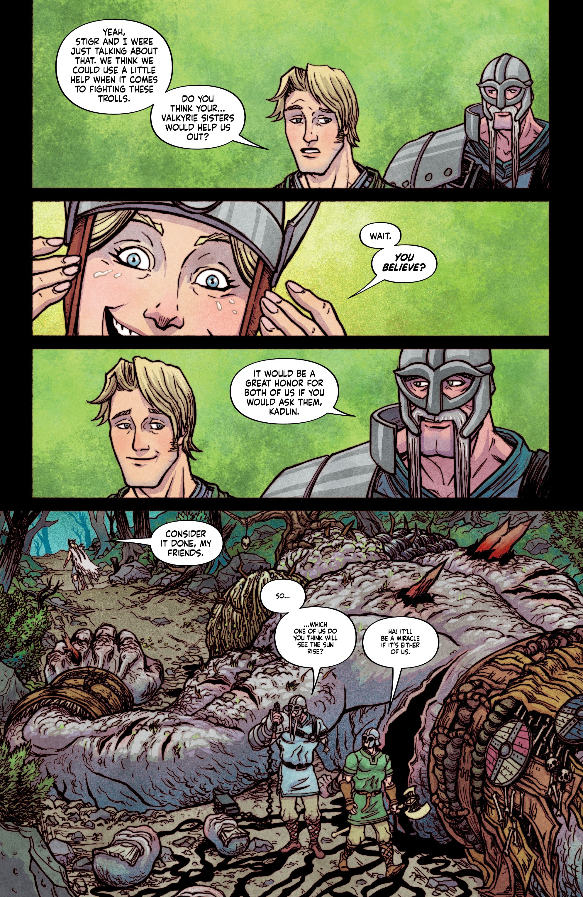 Read online Beware the Eye of Odin comic -  Issue #3 - 15