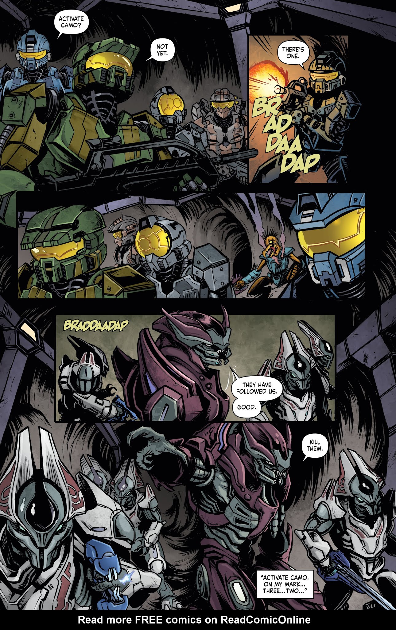Read online Halo: Collateral Damage comic -  Issue #2 - 6