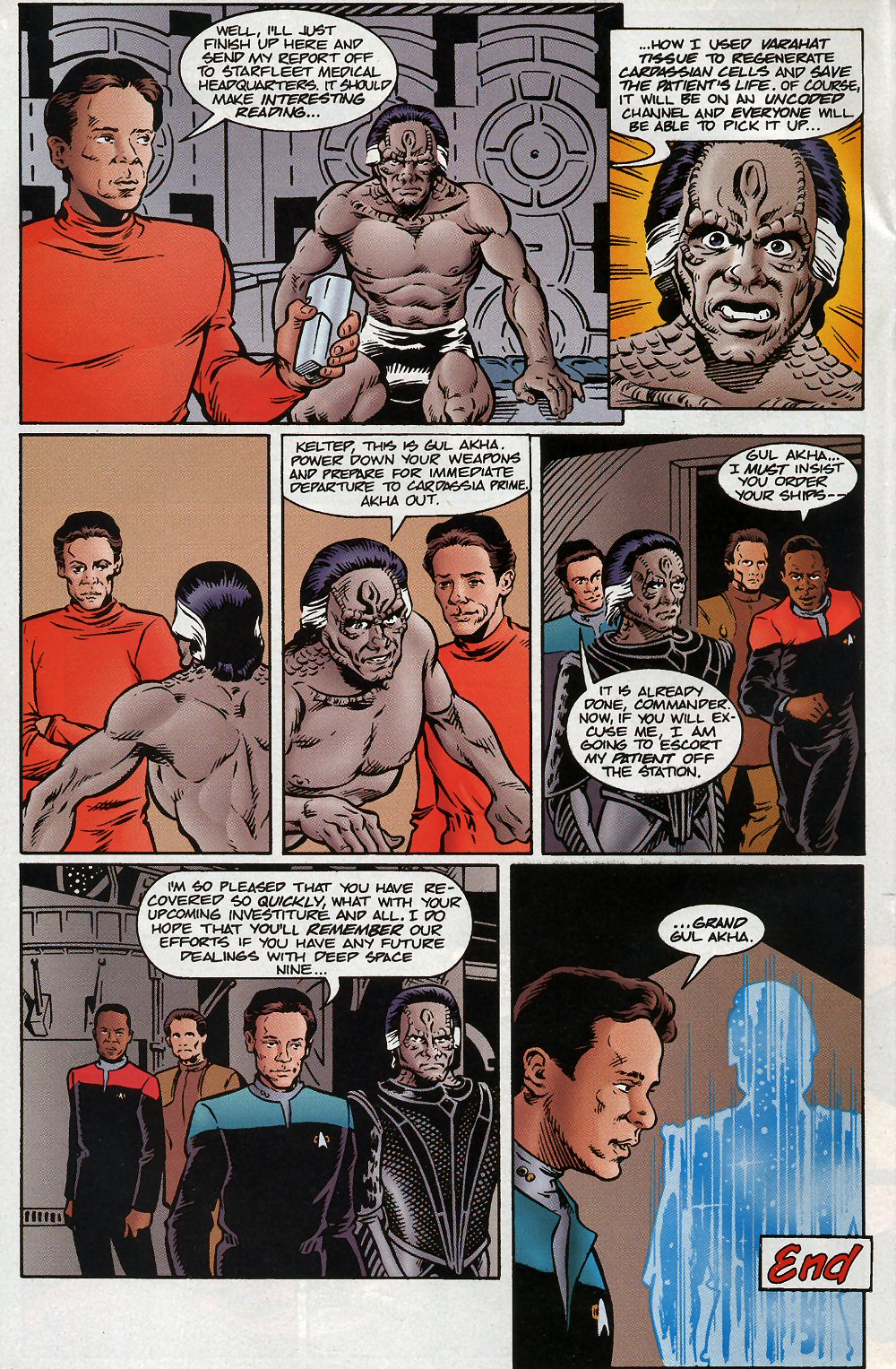 Read online Star Trek: Deep Space Nine (1993) comic -  Issue #27 - 22