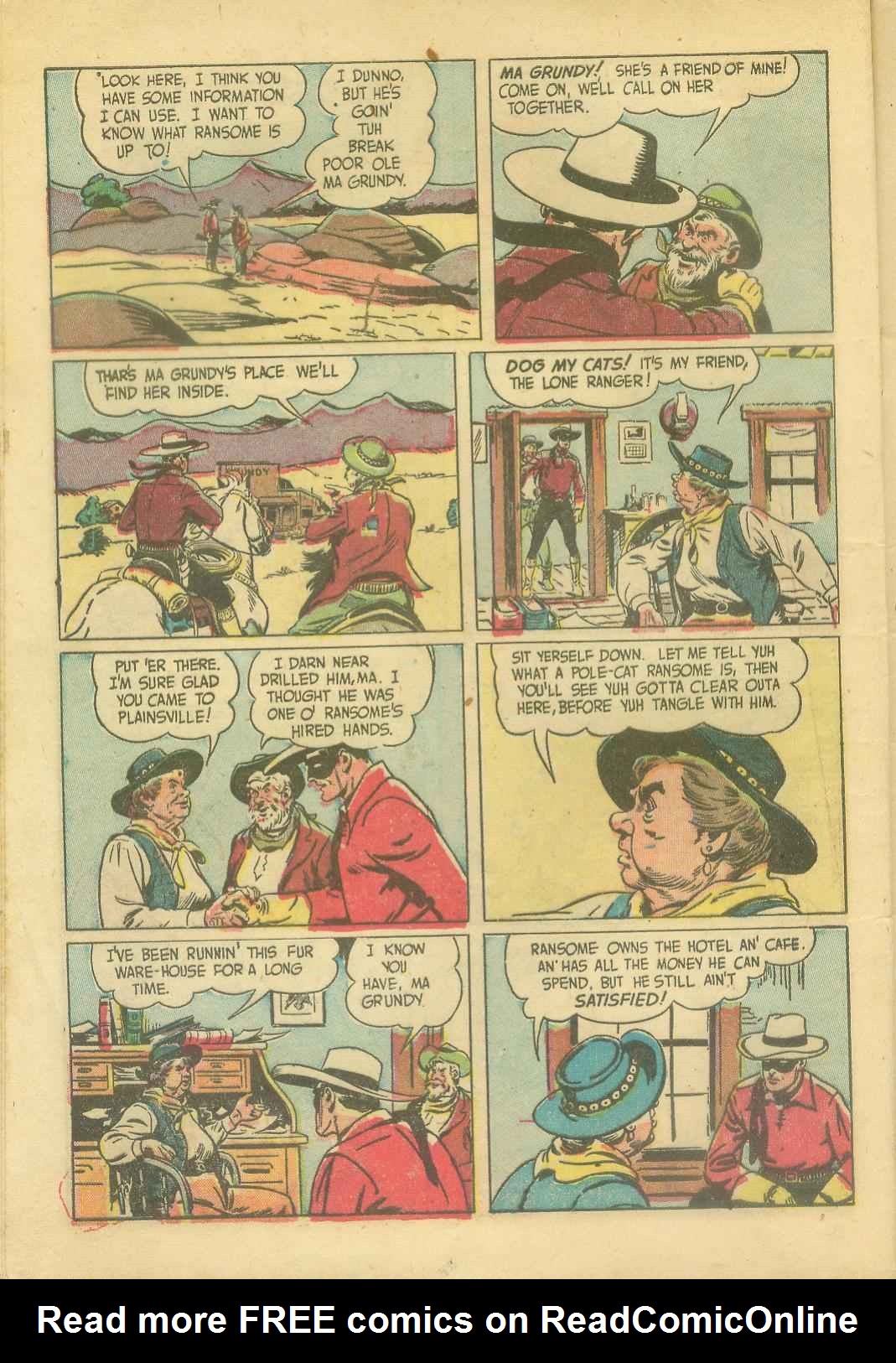Read online The Lone Ranger (1948) comic -  Issue #3 - 10
