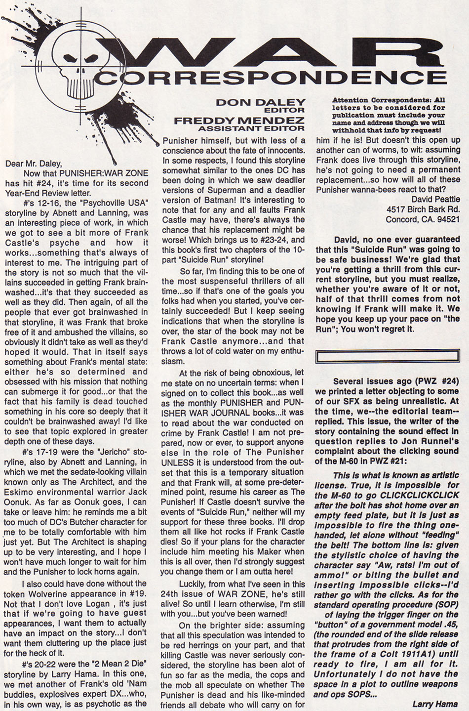 Read online The Punisher War Zone comic -  Issue #28 - 24