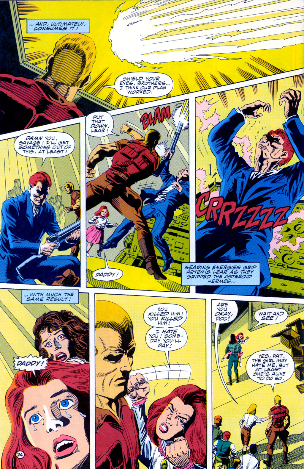 Read online Doc Savage (1988) comic -  Issue #23 - 25