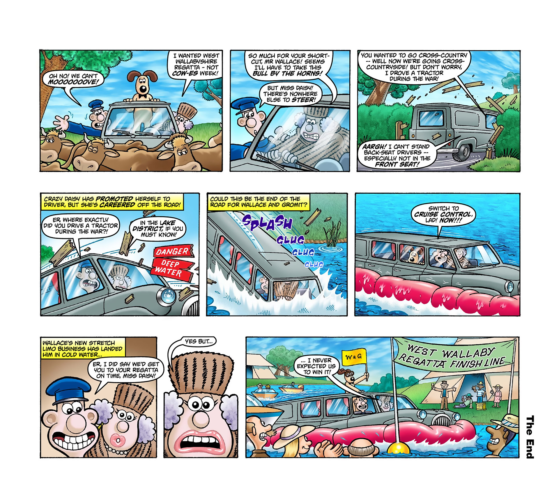 Read online Wallace & Gromit Dailies comic -  Issue #3 - 13