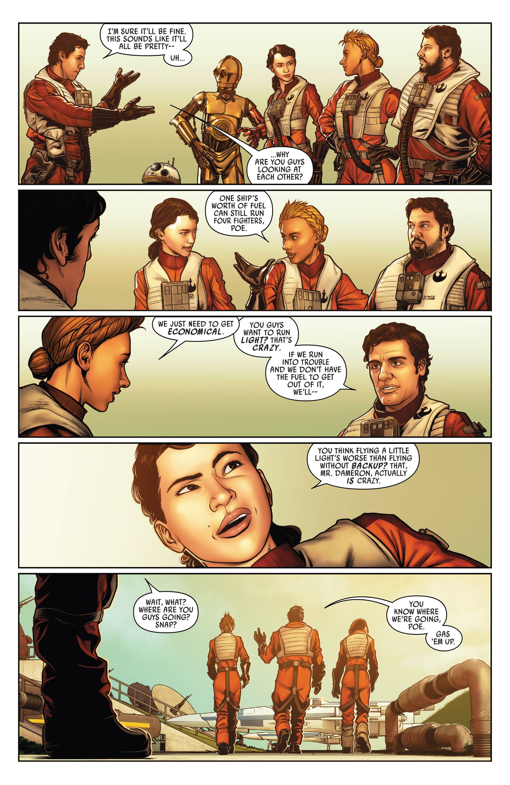 Read online Star Wars: Poe Dameron comic -  Issue #15 - 9
