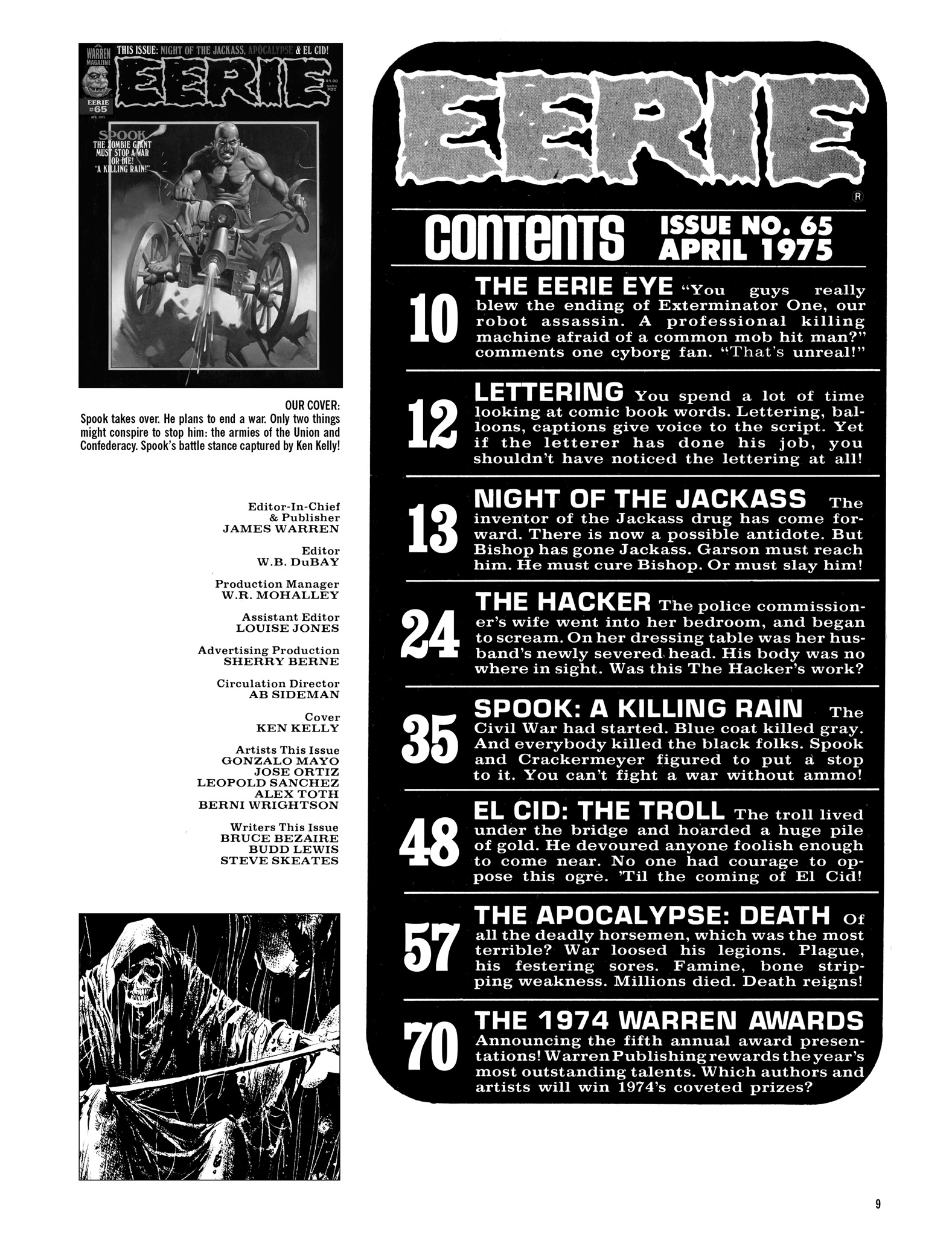 Read online Eerie Archives comic -  Issue # TPB 14 - 10