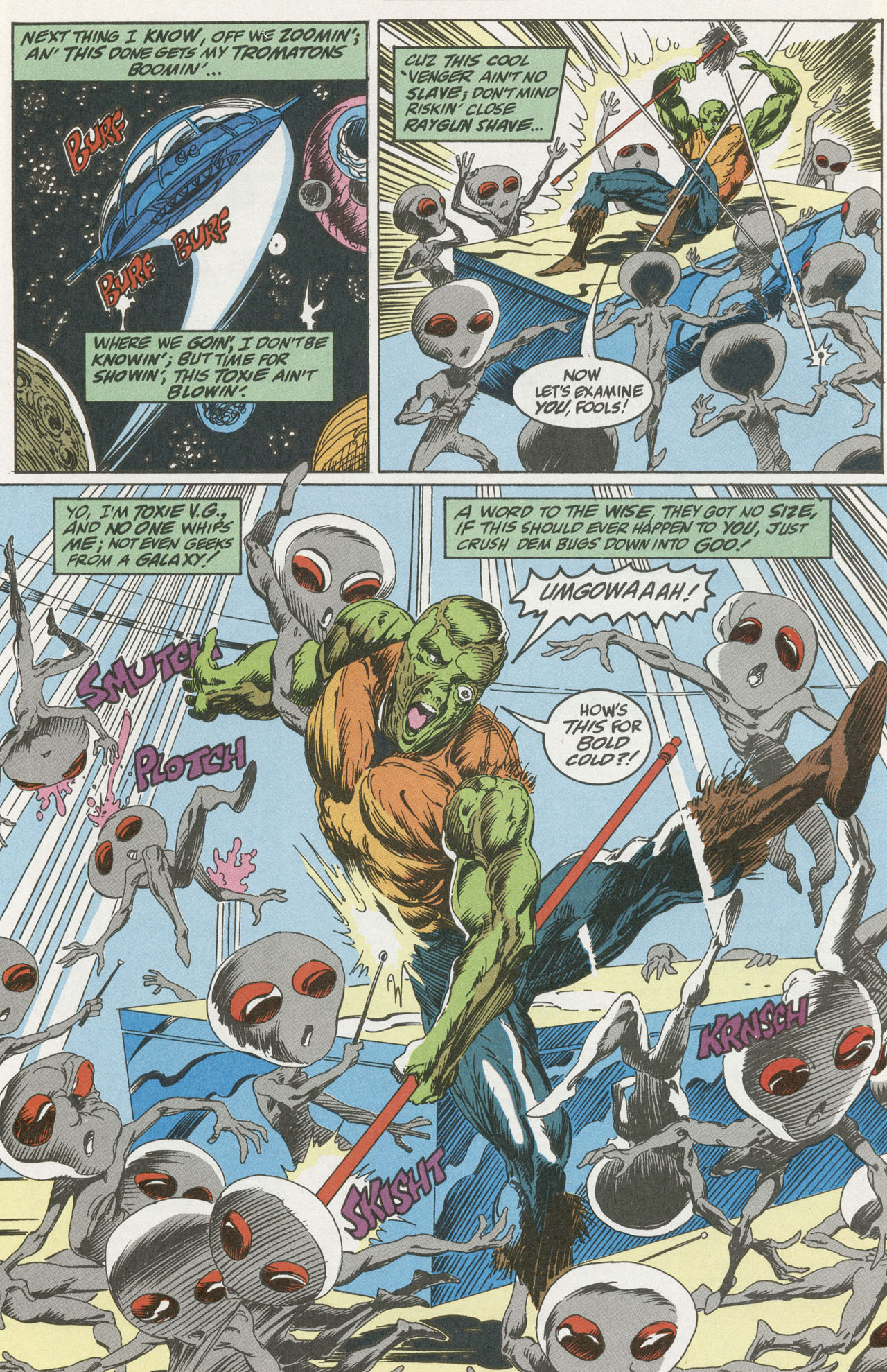 Read online Toxic Avenger comic -  Issue #9 - 9