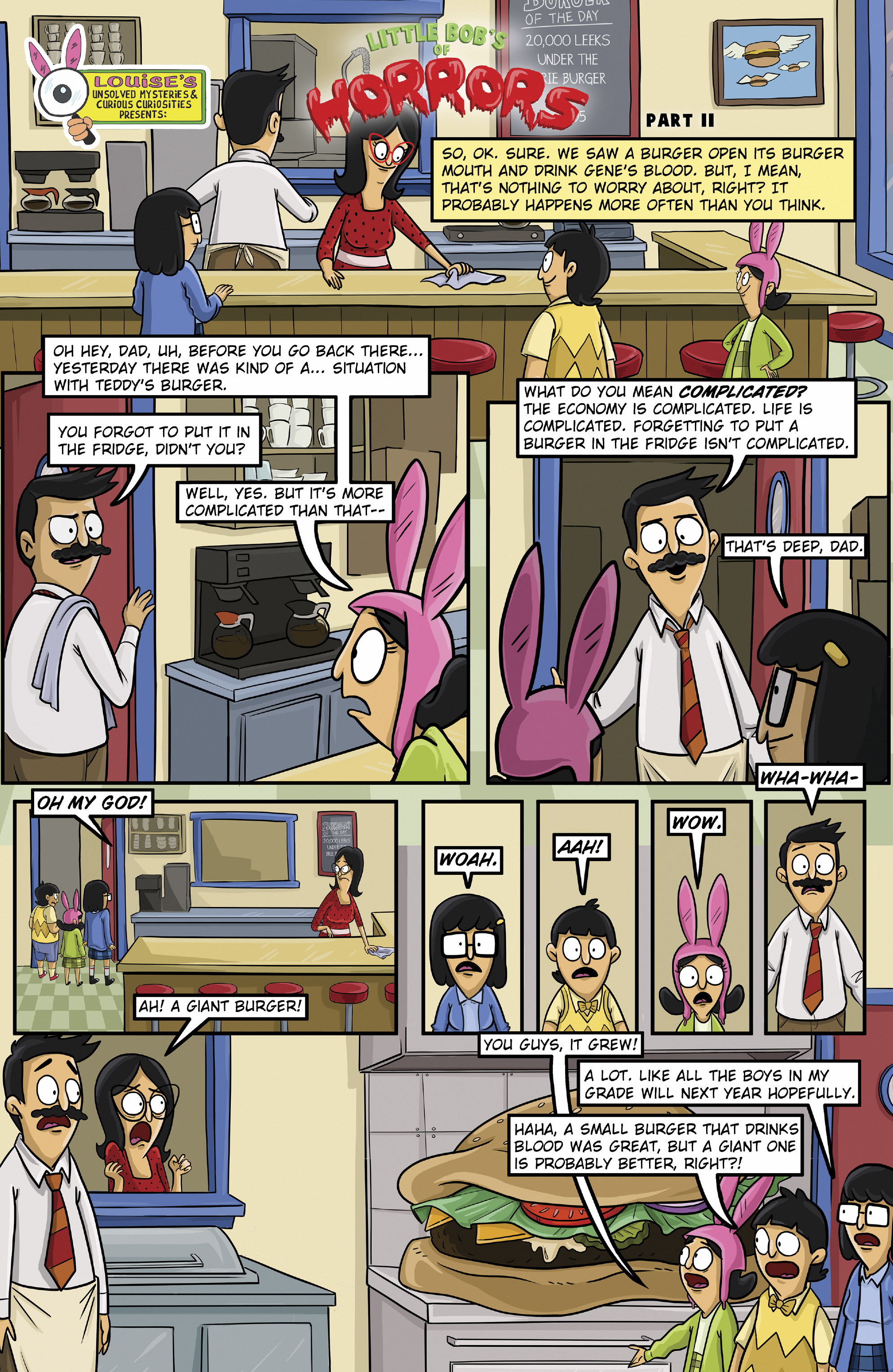 Read online Bob's Burgers (2015) comic -  Issue #16 - 10