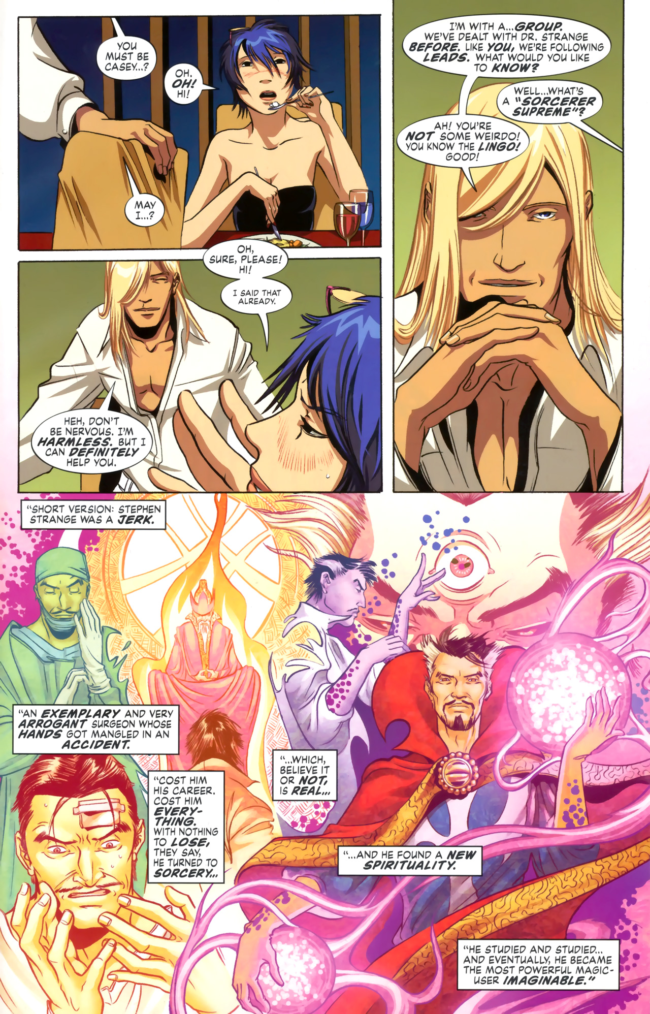 Read online Strange (2010) comic -  Issue #2 - 11