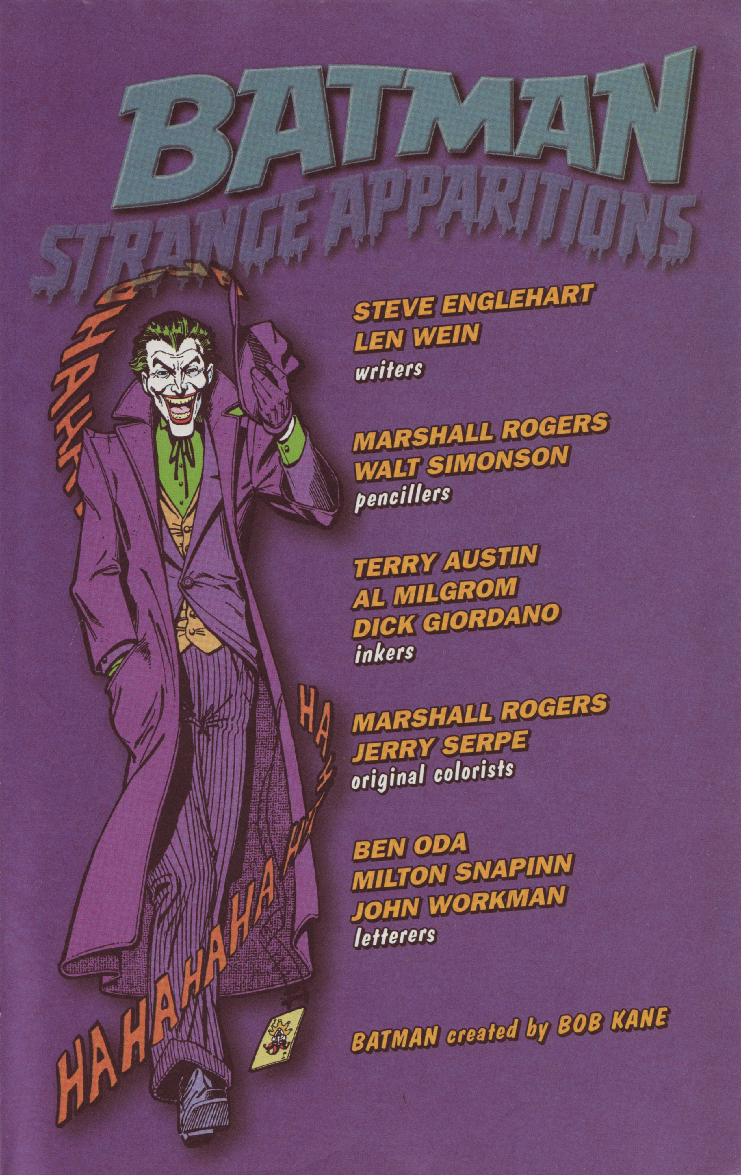 Read online Batman: Strange Apparitions comic -  Issue # TPB - 3