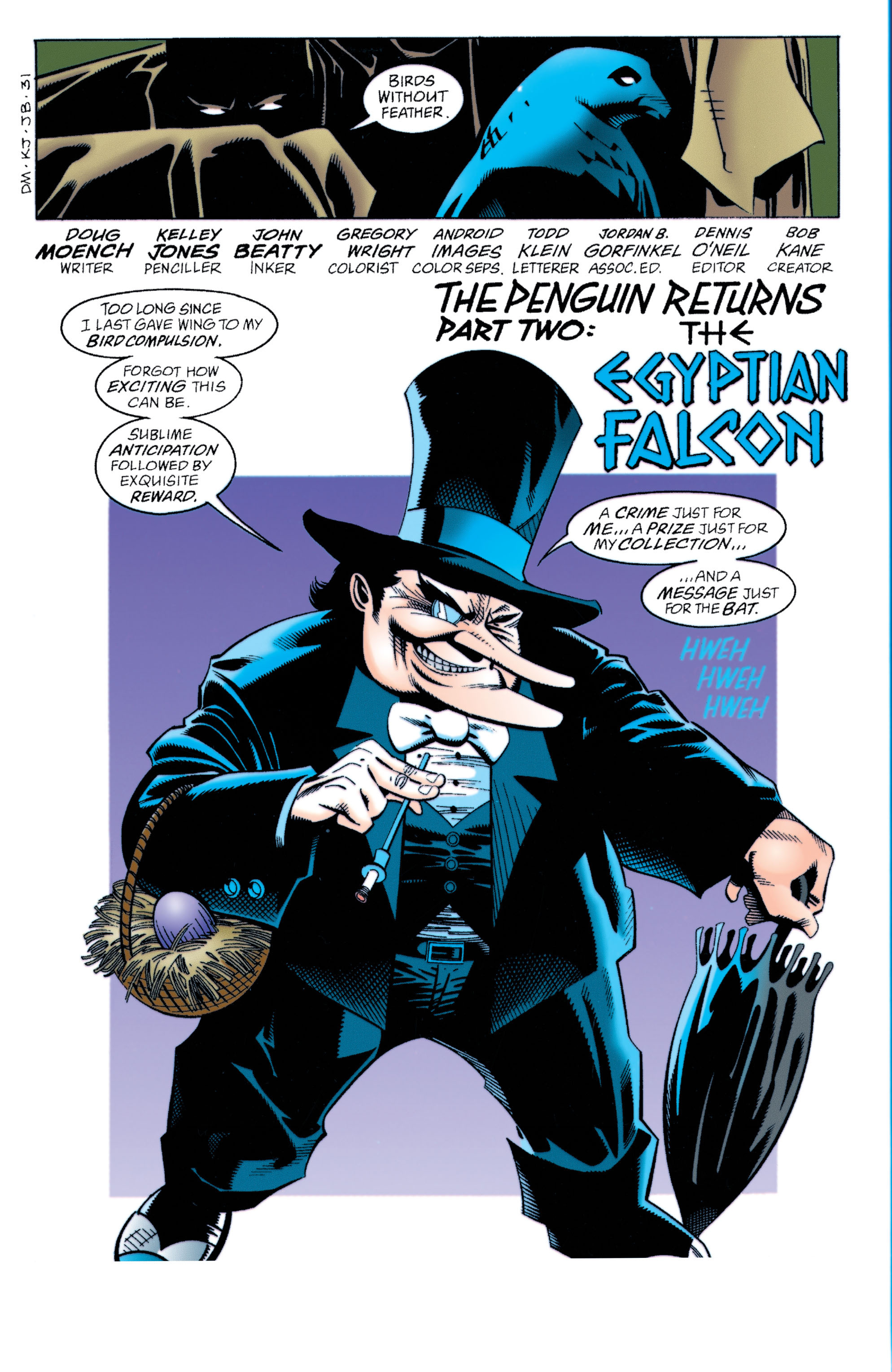 Read online Batman (1940) comic -  Issue #549 - 2
