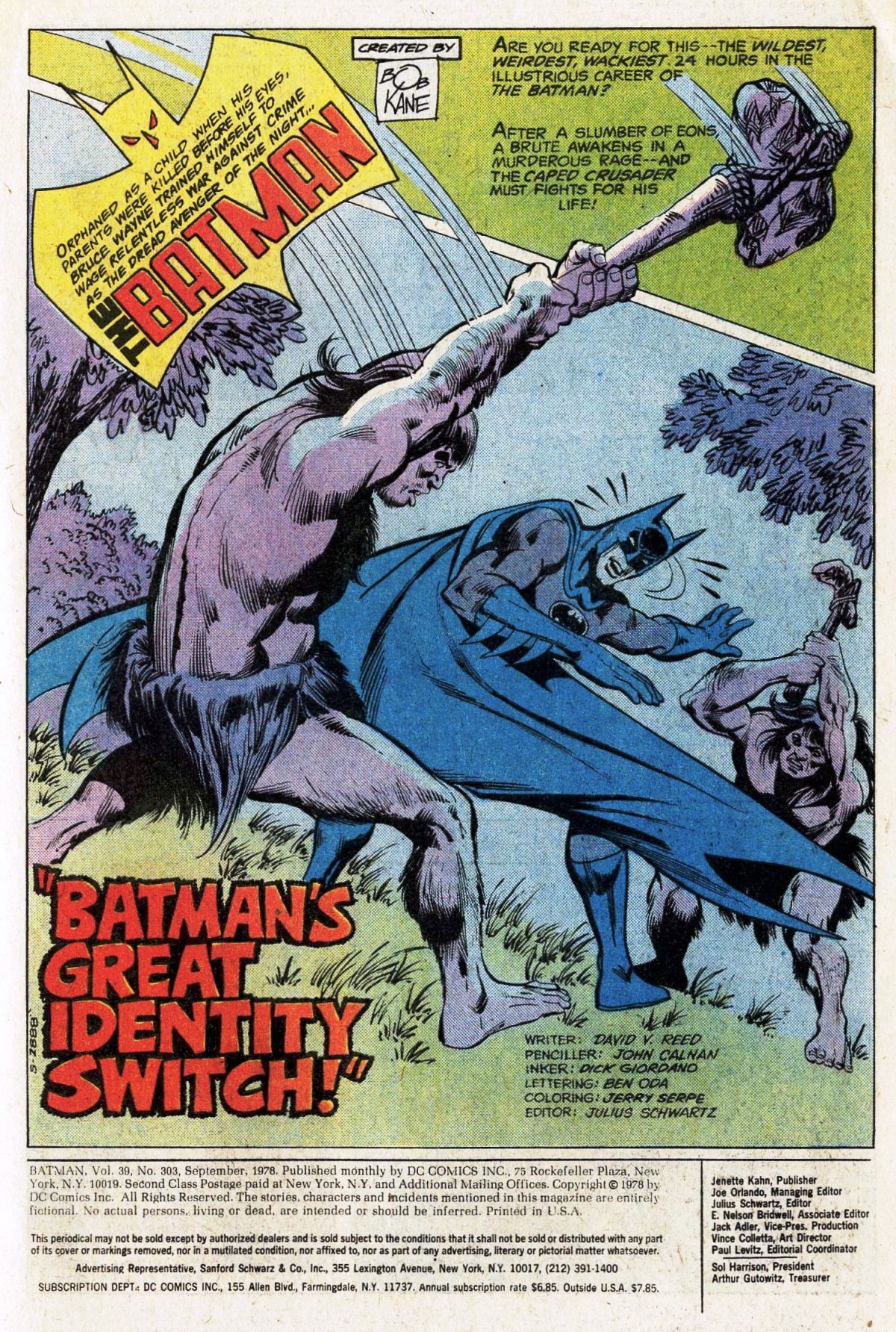 Read online Batman (1940) comic -  Issue #303 - 3