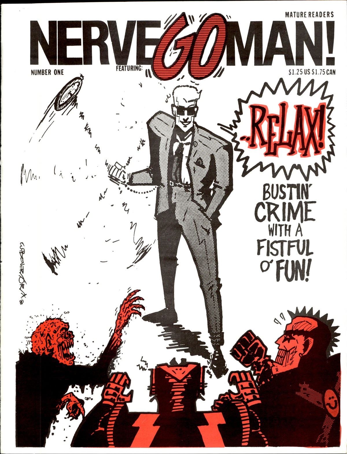 Read online Nerve comic -  Issue #1 - 1