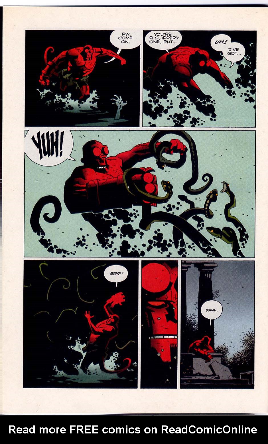 Read online Hellboy: Wake the Devil comic -  Issue #3 - 10