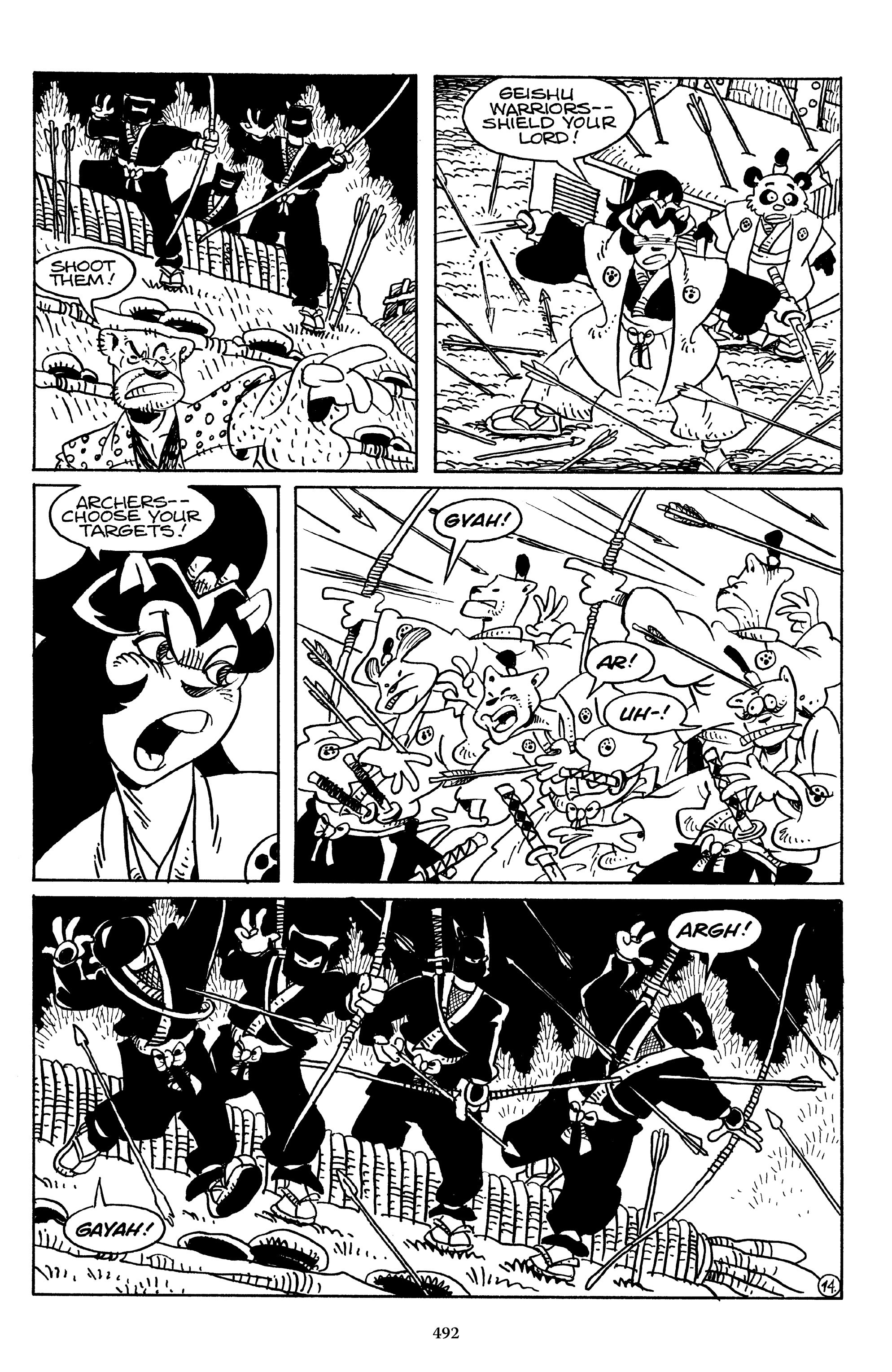 Read online The Usagi Yojimbo Saga comic -  Issue # TPB 4 - 488