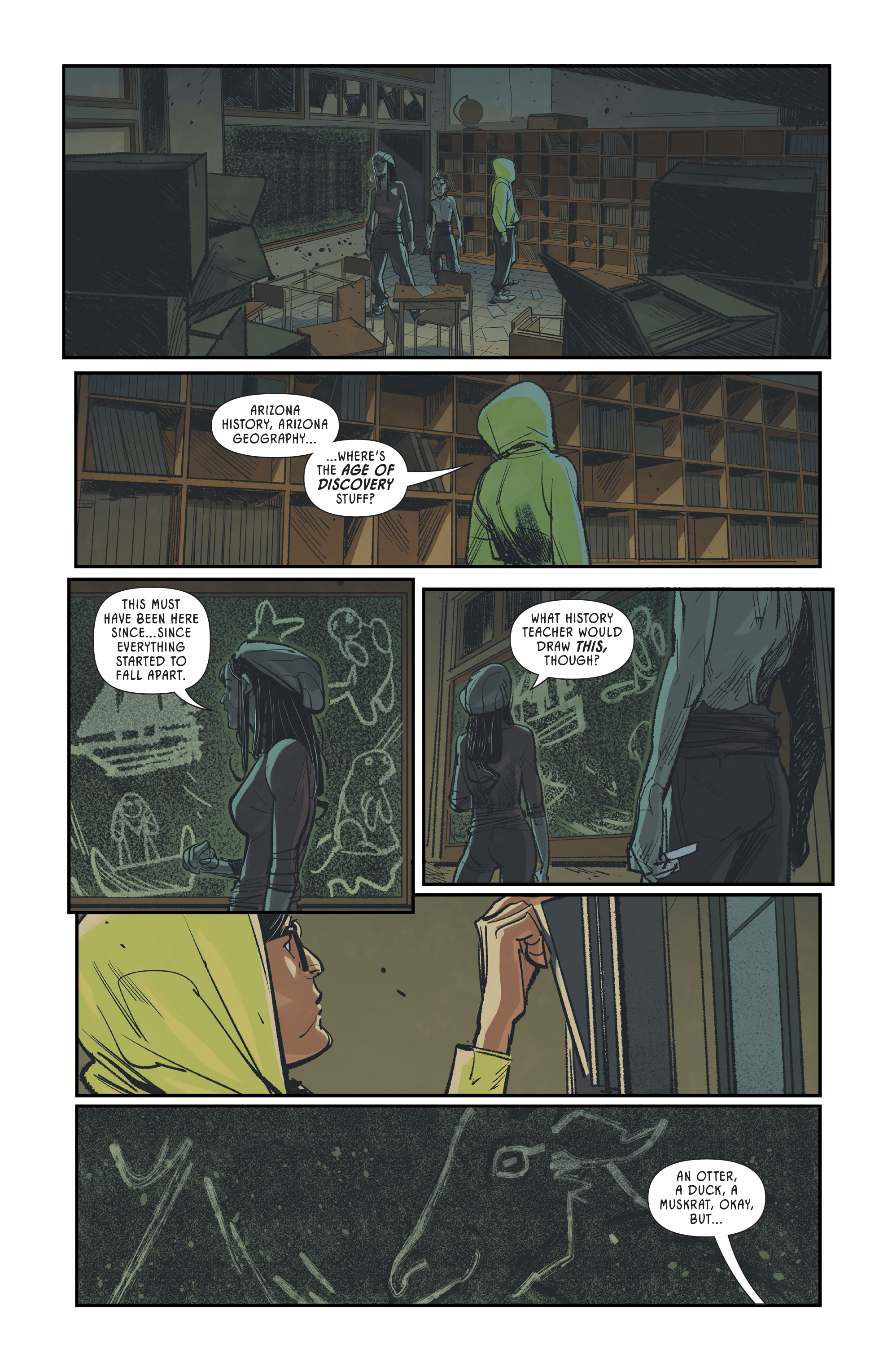 Read online Earthdivers comic -  Issue #4 - 7