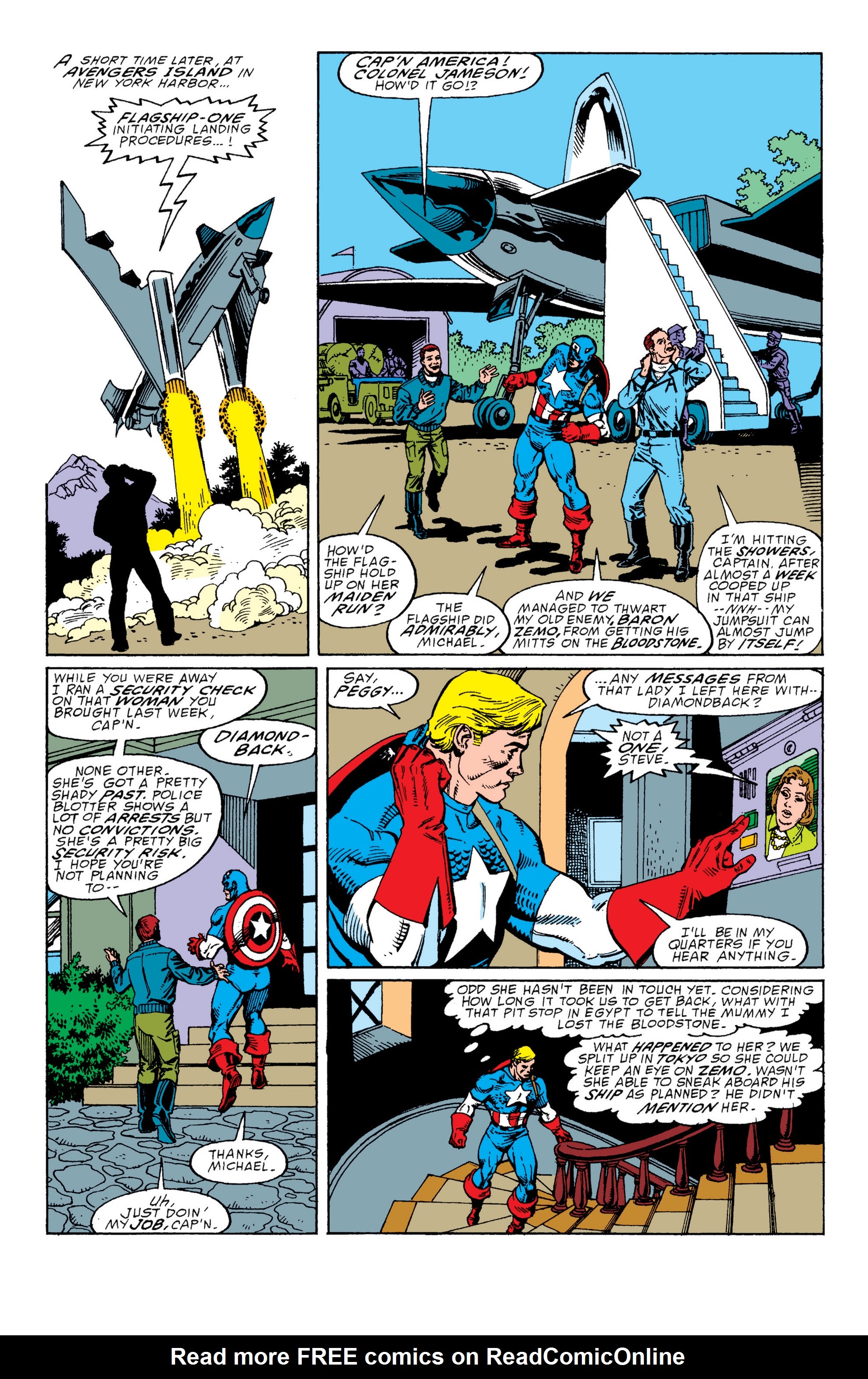 Read online Captain America Epic Collection comic -  Issue # TPB The Bloodstone Hunt (Part 3) - 85