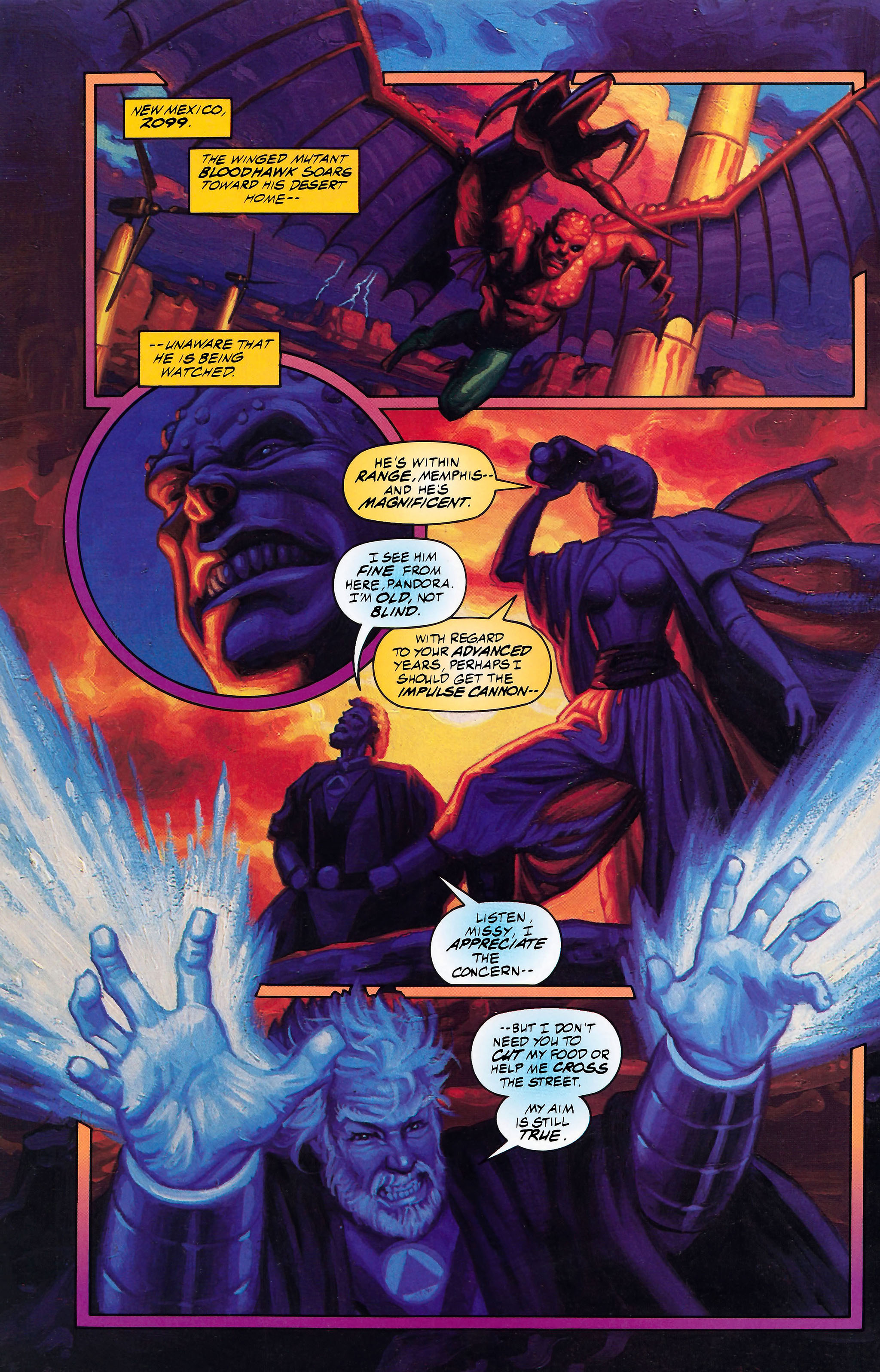 Read online X-Men 2099: Oasis comic -  Issue # Full - 8