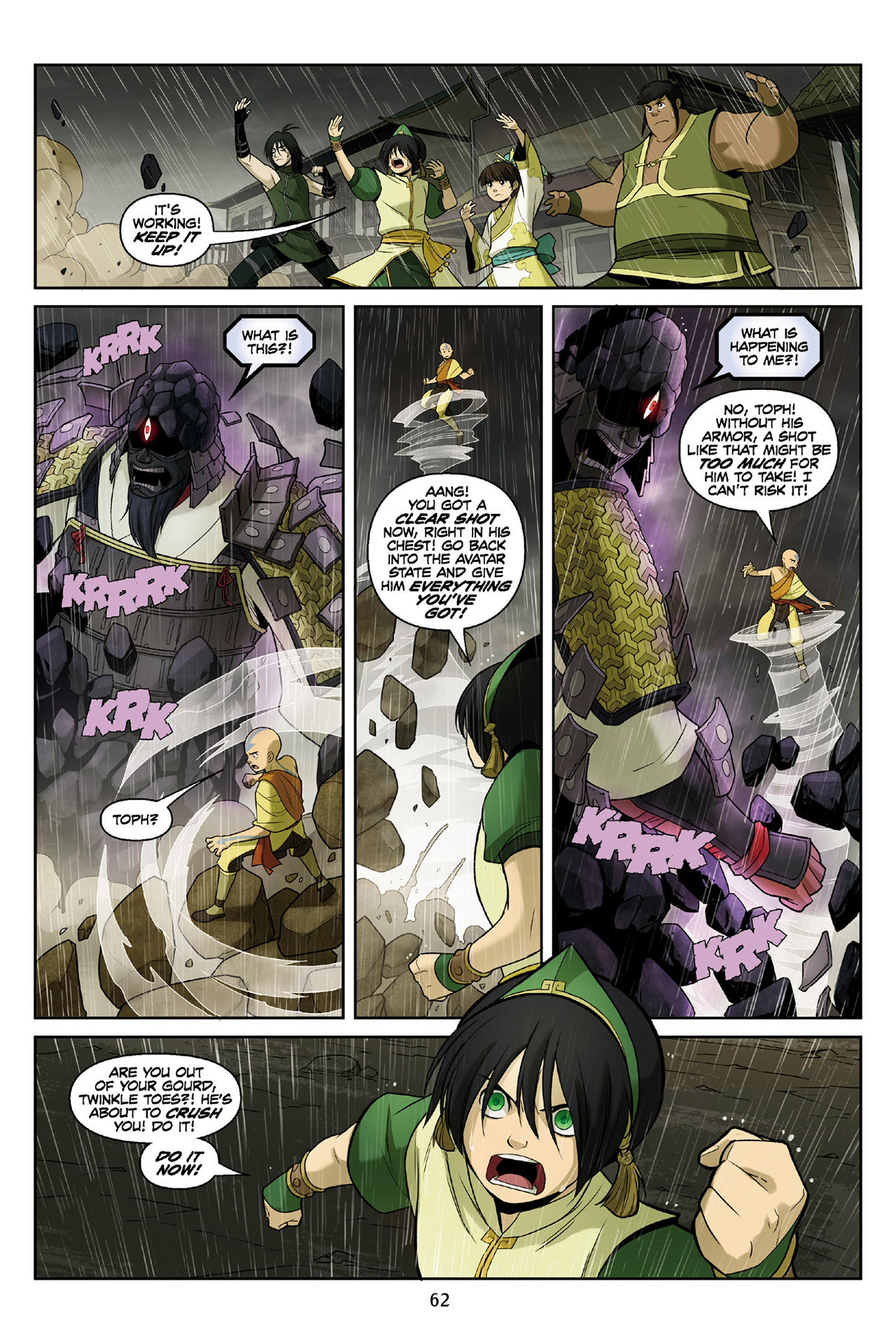 Read online Nickelodeon Avatar: The Last Airbender - The Rift comic -  Issue # Part 3 - 63
