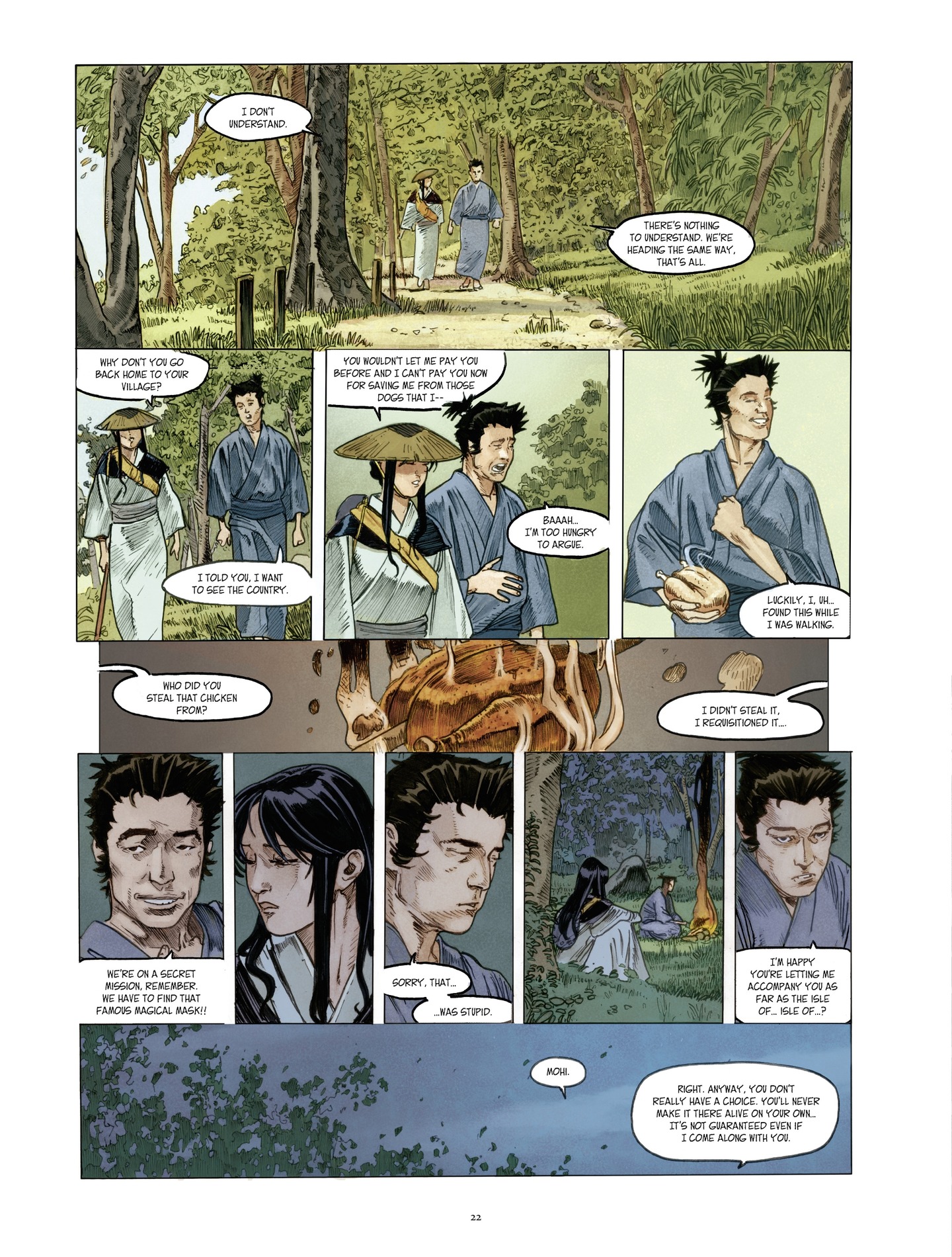 Read online The Mask Of A Thousand Tears comic -  Issue #1 - 22