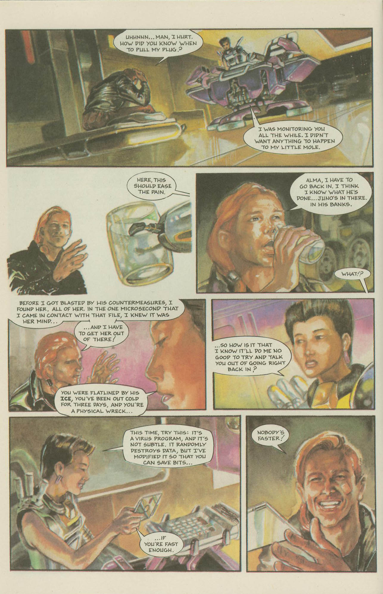 Read online Cyberpunk (1989) comic -  Issue #2 - 9