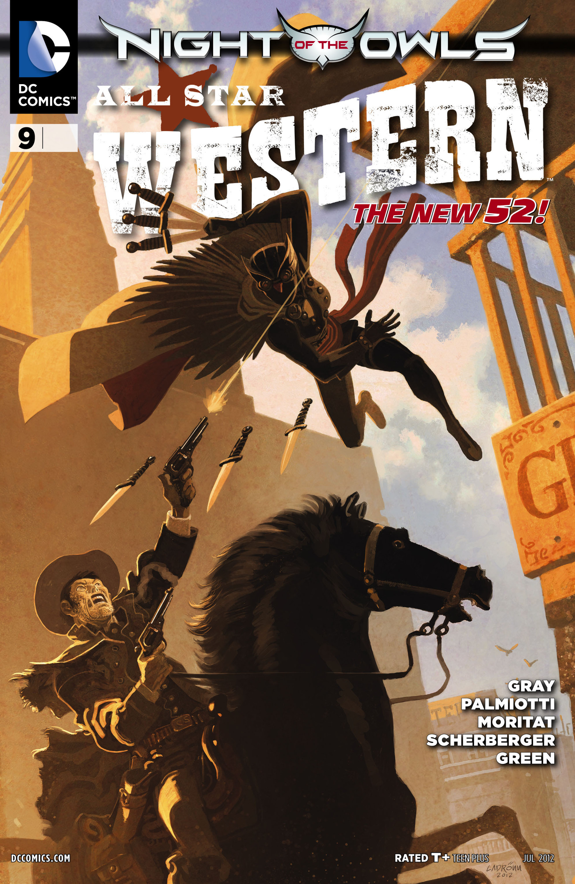 Read online All-Star Western (2011) comic -  Issue #9 - 1